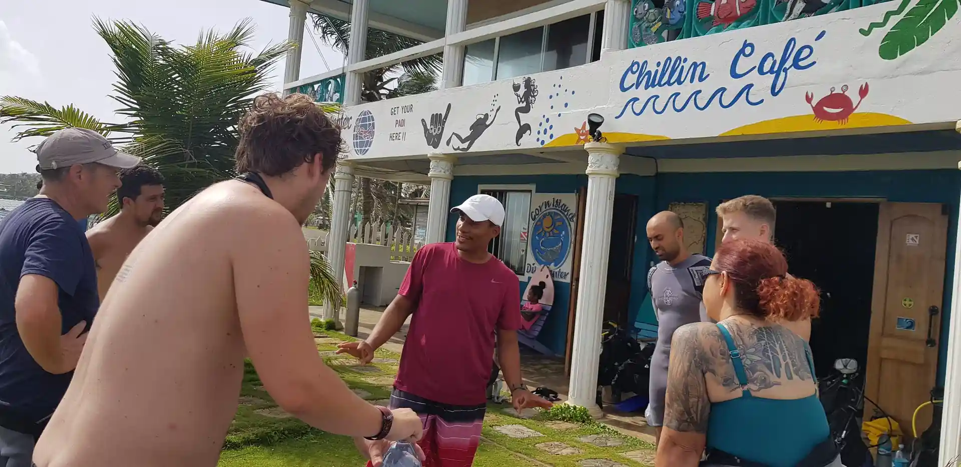 Dive shop photo
