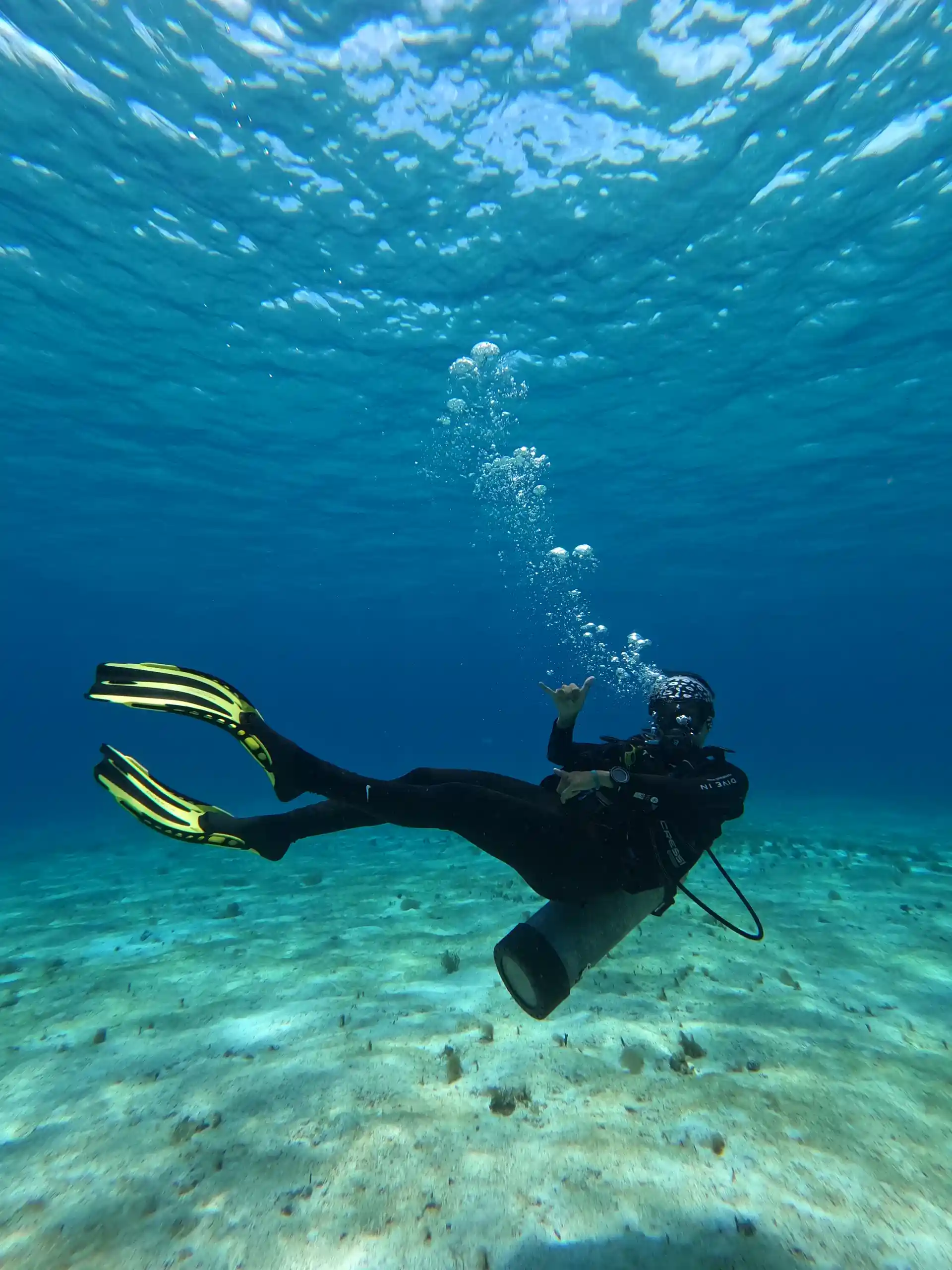 Foto de la tienda de buceo