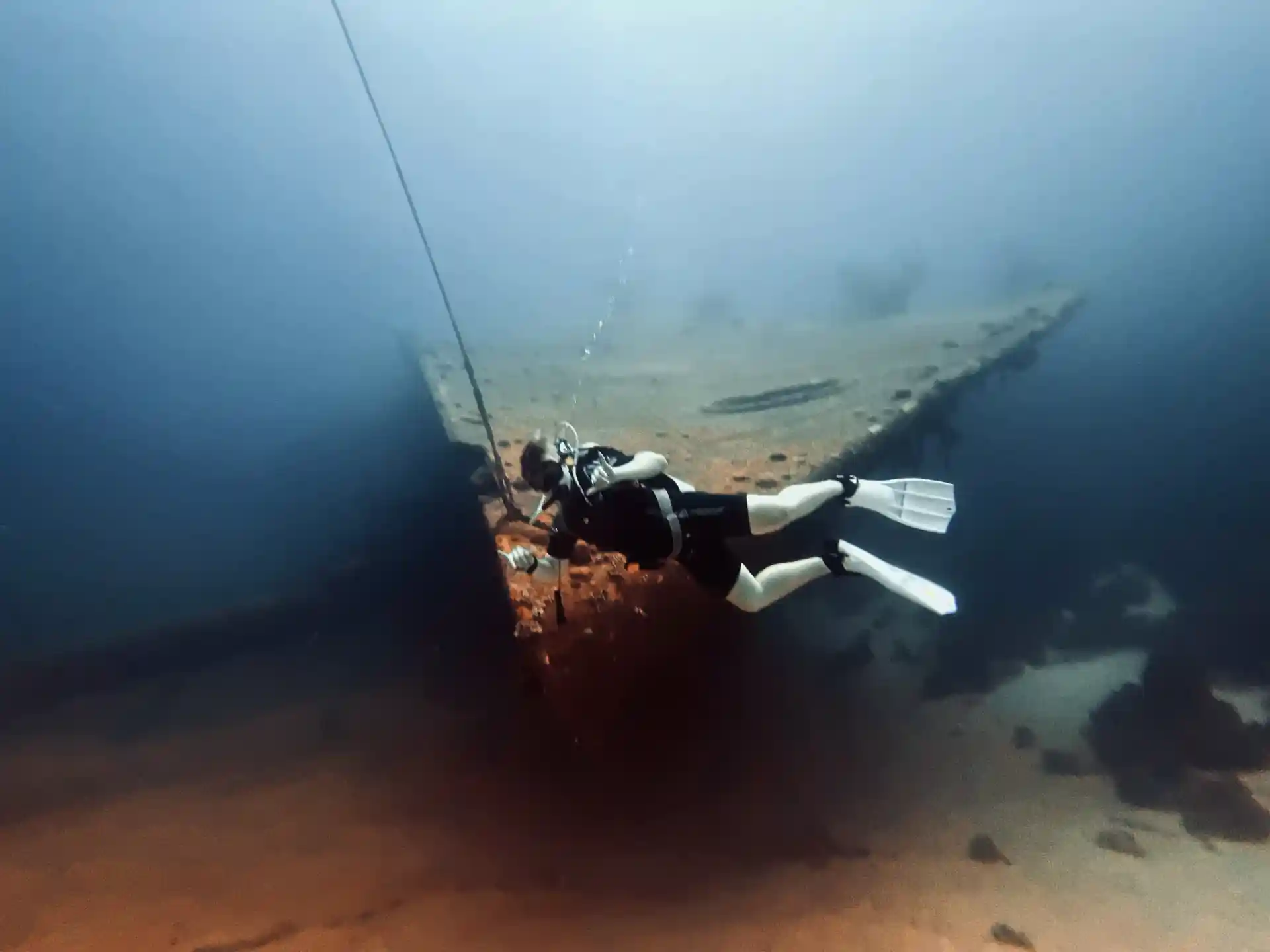 Hilma Hooker wreck dive