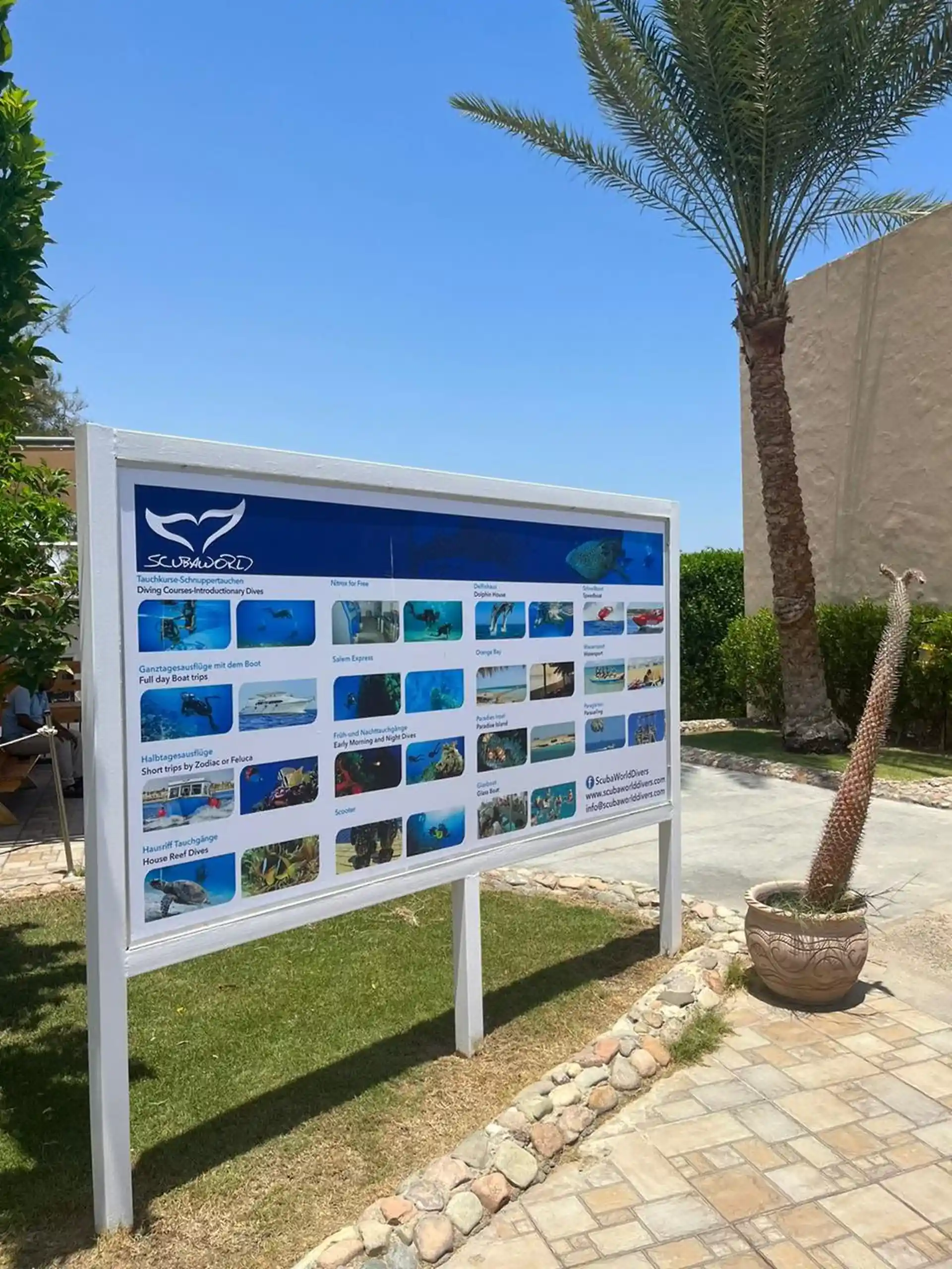 Foto de la tienda de buceo