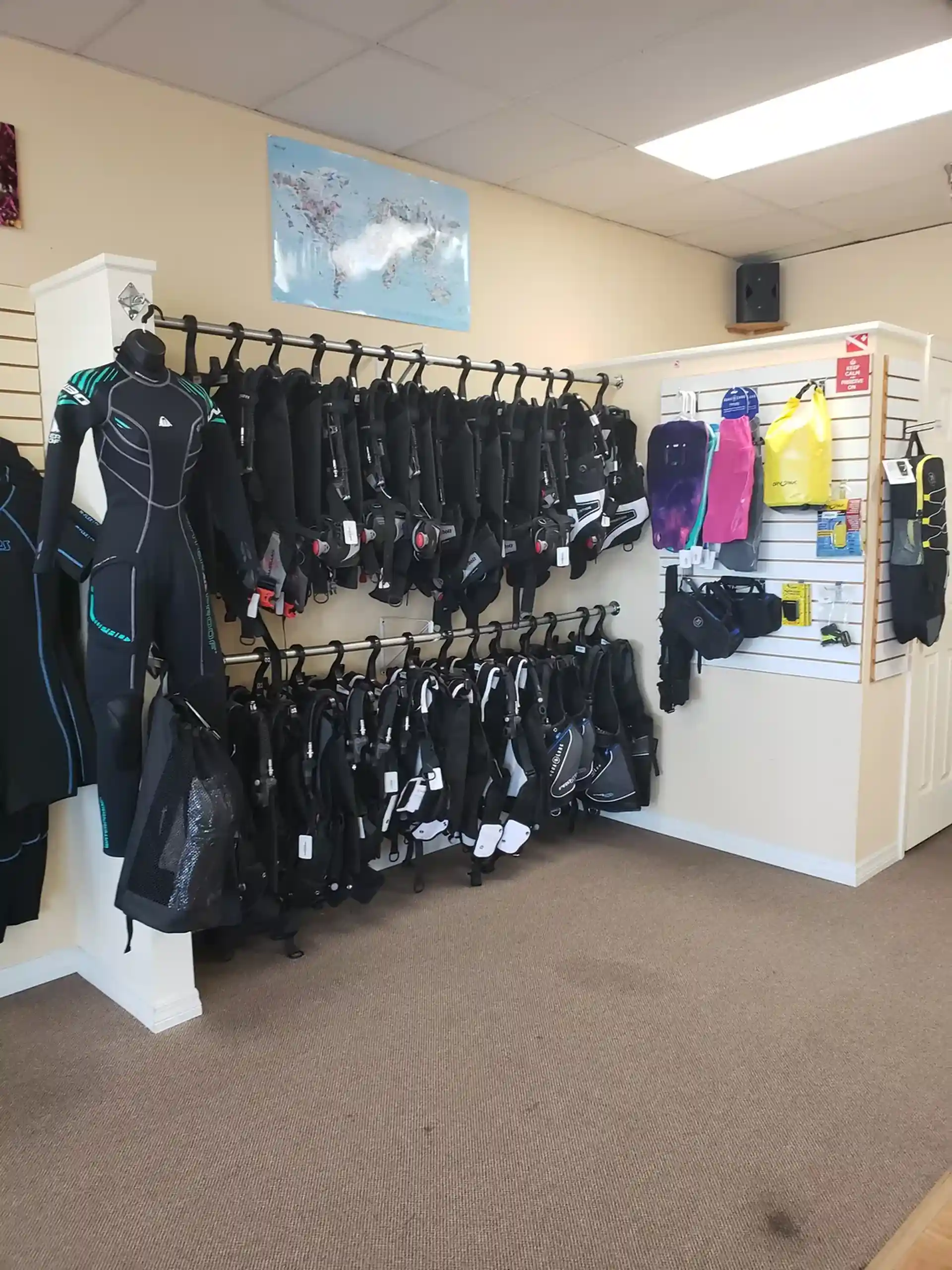 Dive shop photo