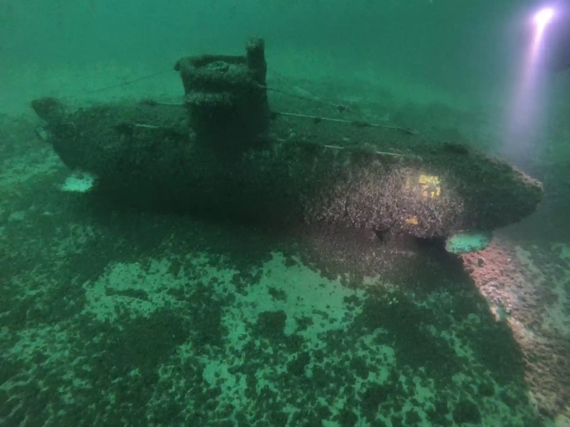 Foto des Tauchplatzes