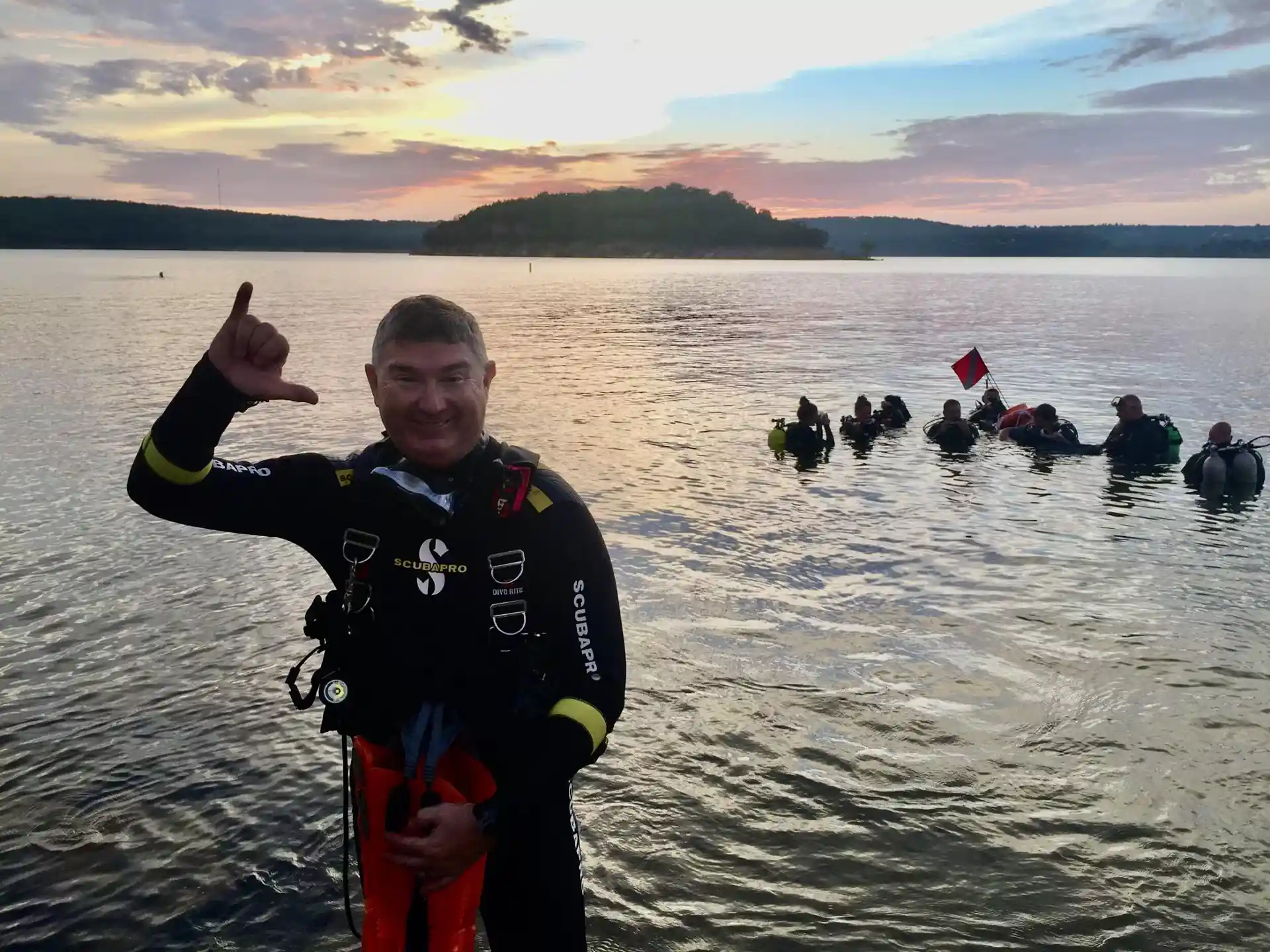 Foto des Tauchplatzes