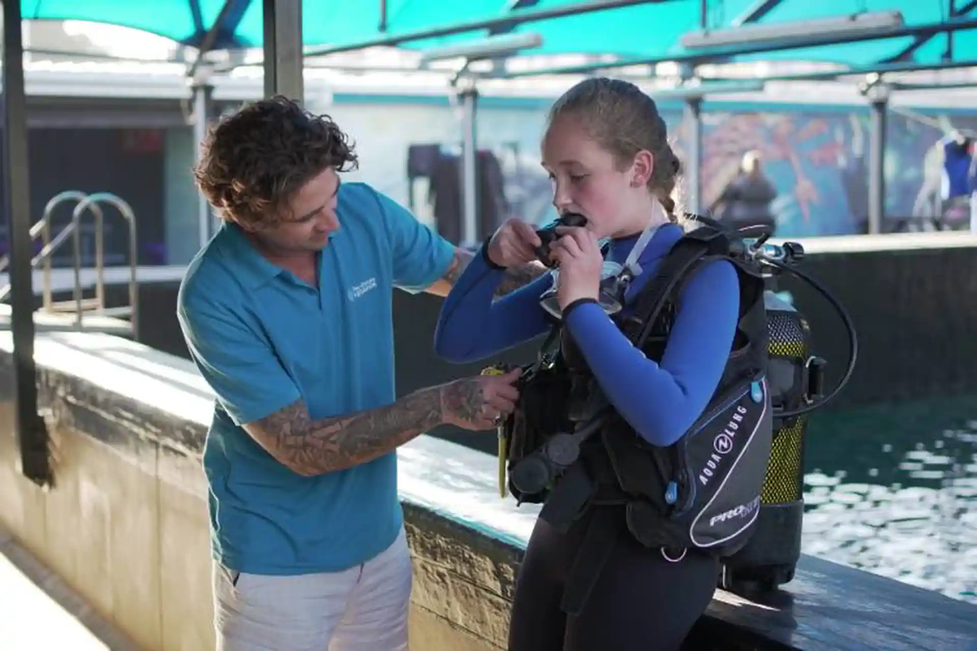 Dive shop photo
