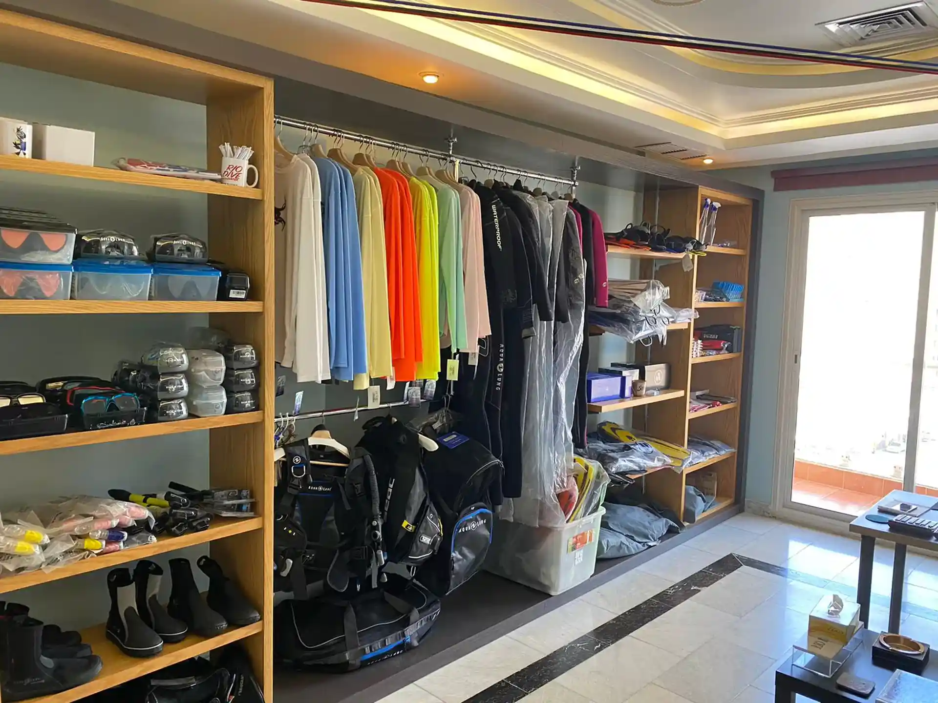 Dive shop photo
