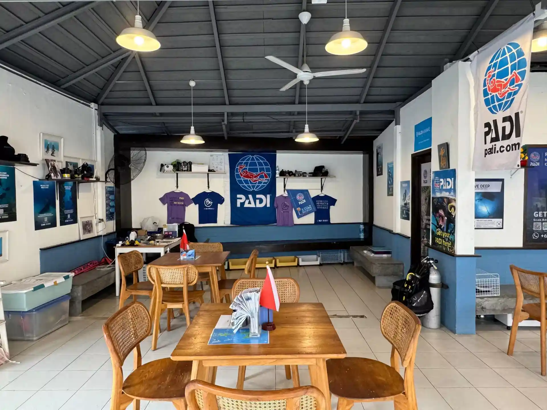 ダイビングショップの写真