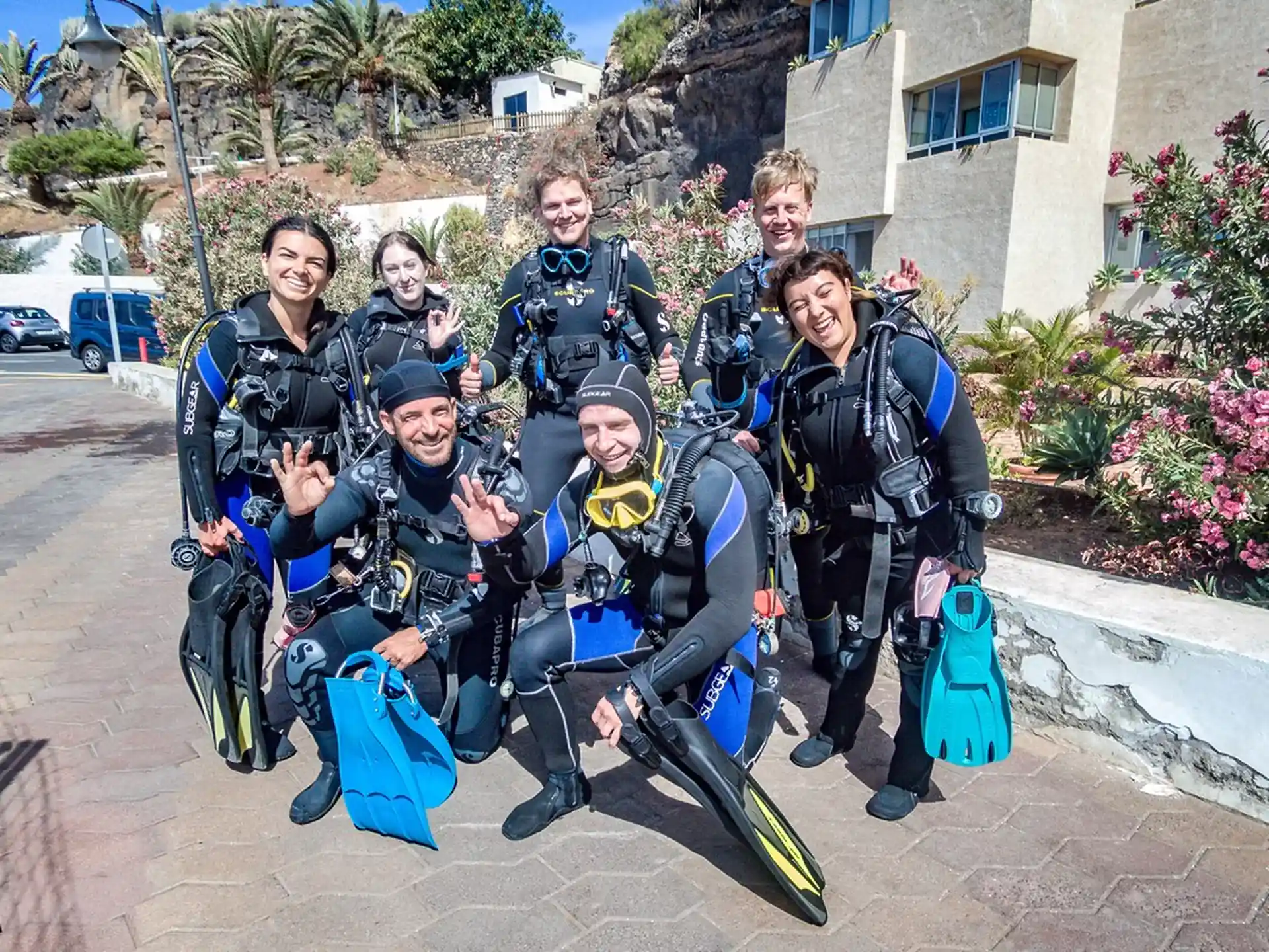 The moment before the first splash of the day