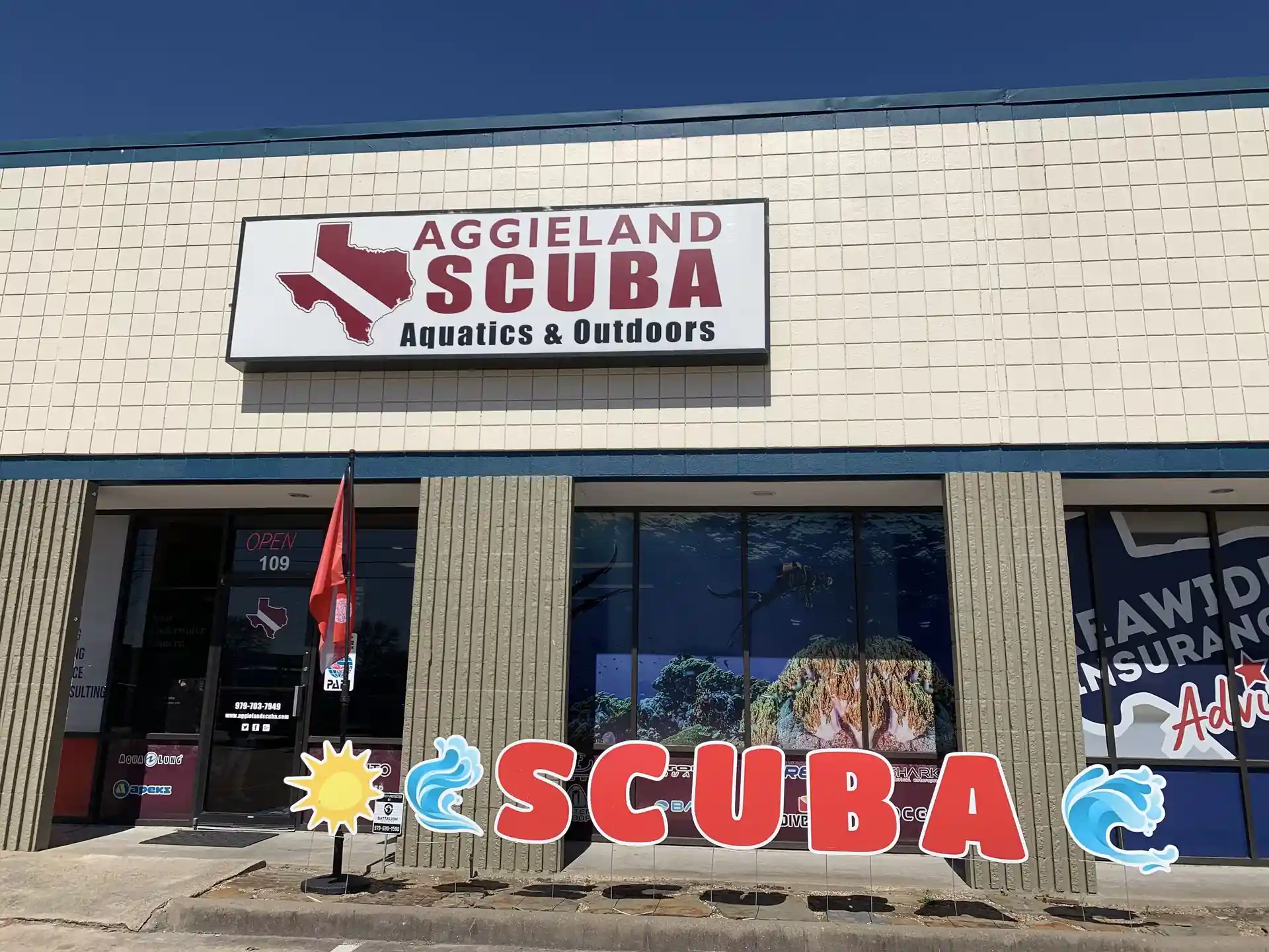 Dive shop photo