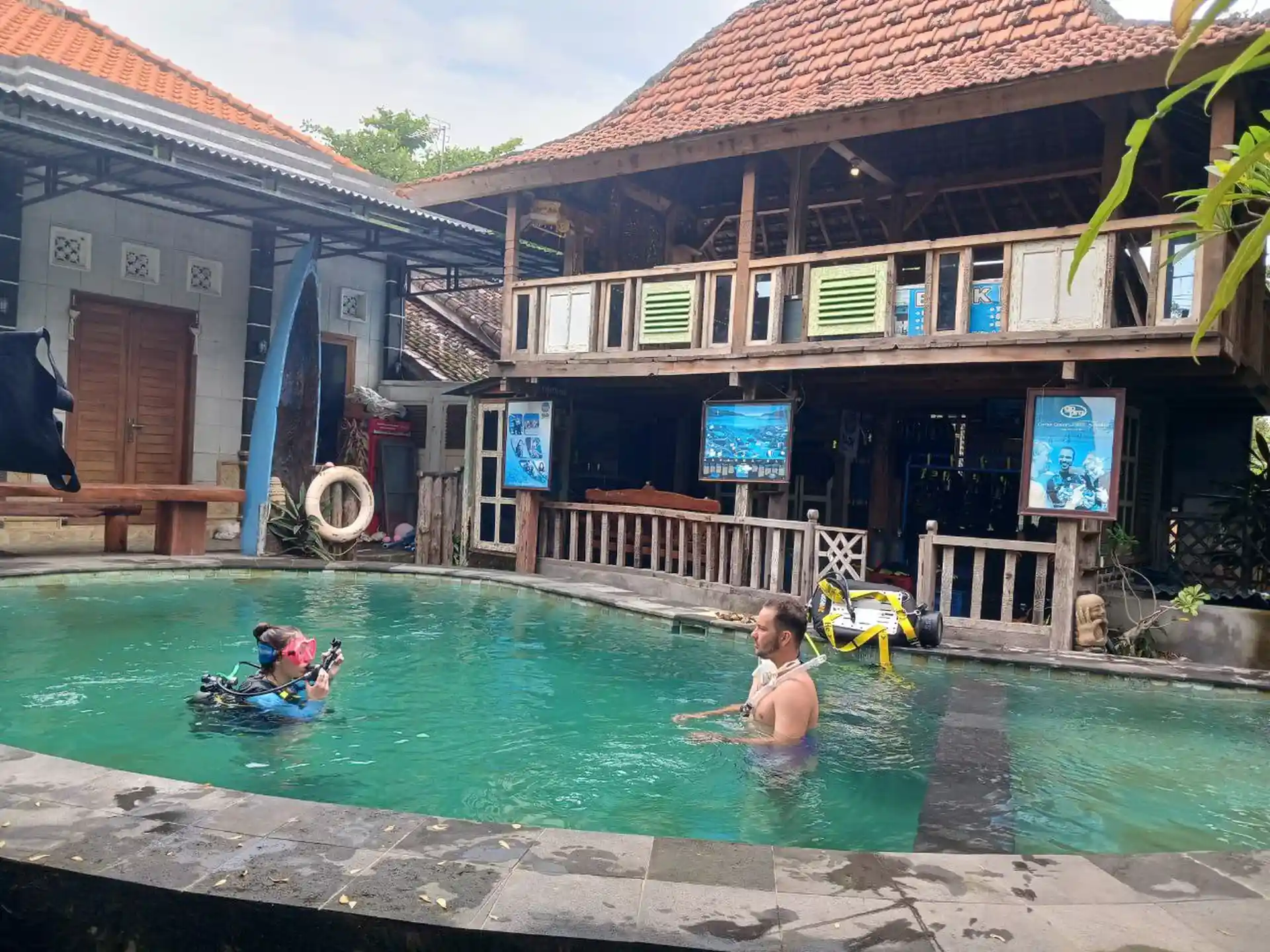 Dive shop photo