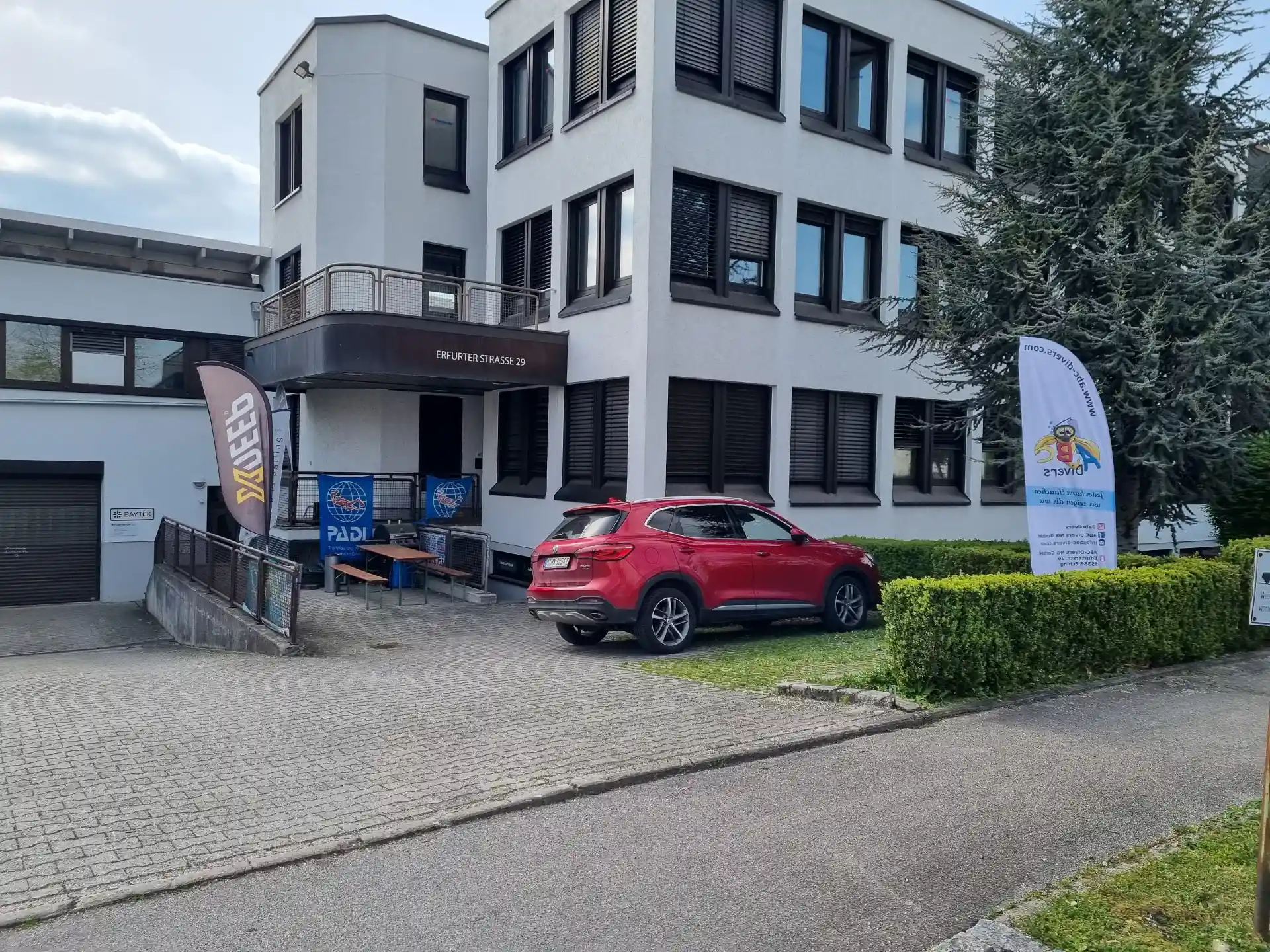 Photo du magasin de plongée