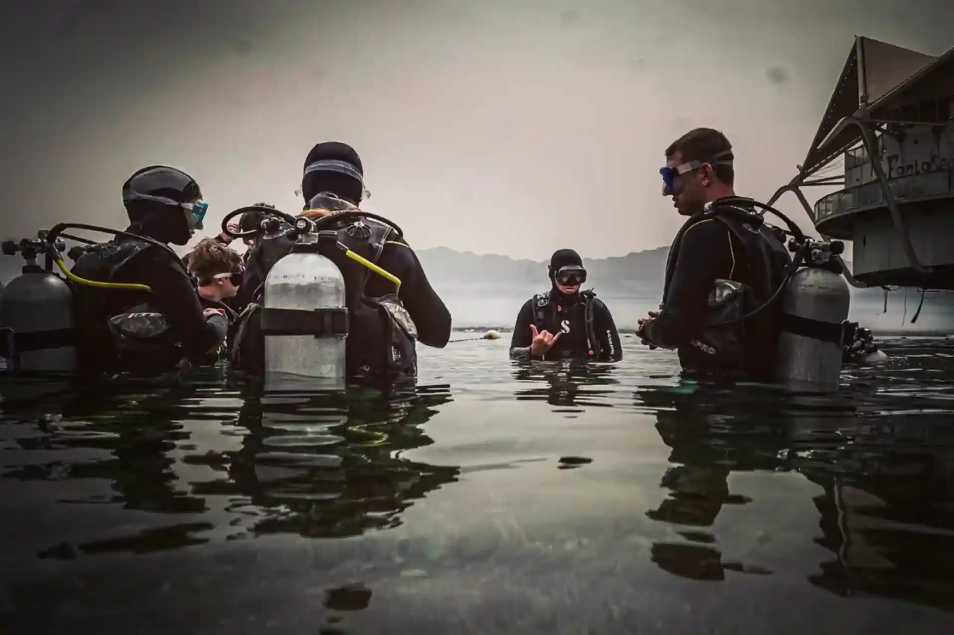 Dive shop photo