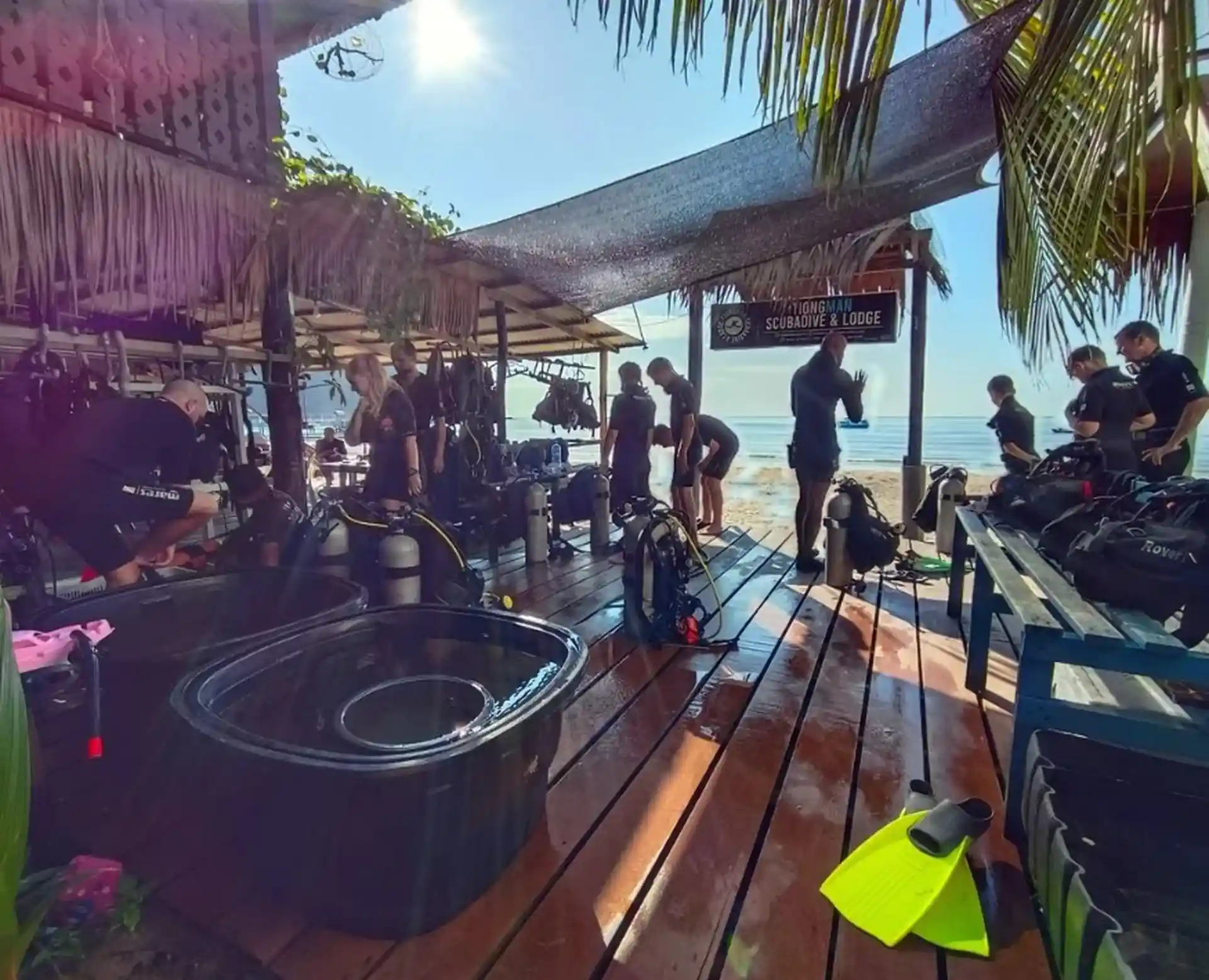 Dive shop photo