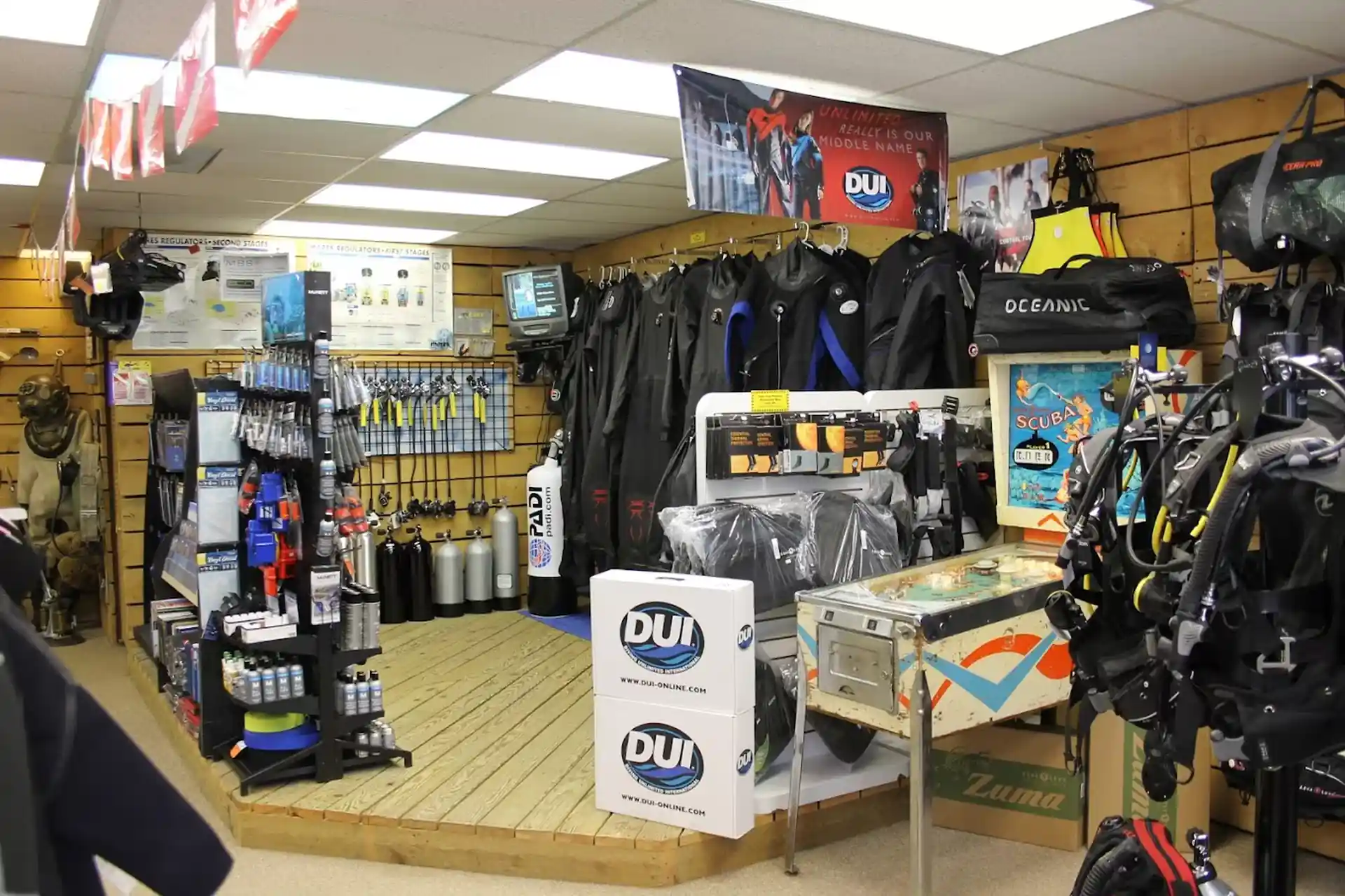 Dive shop photo