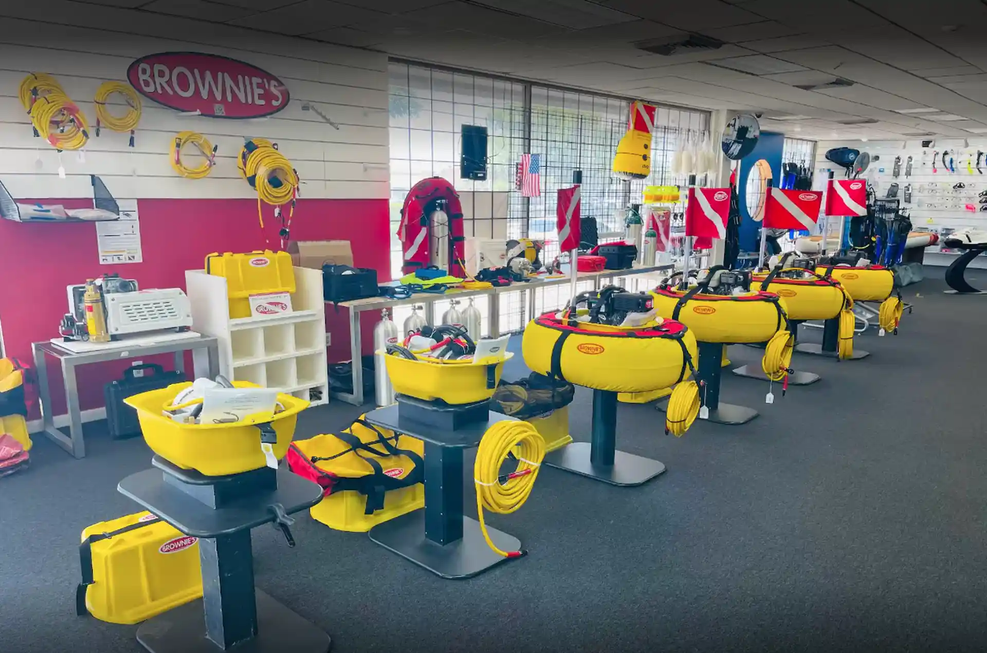 Dive shop photo