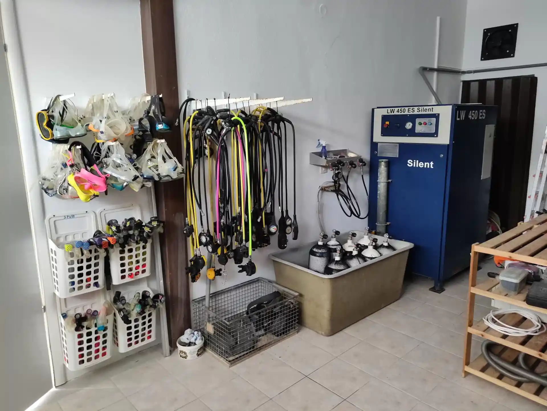 ダイビングショップの写真