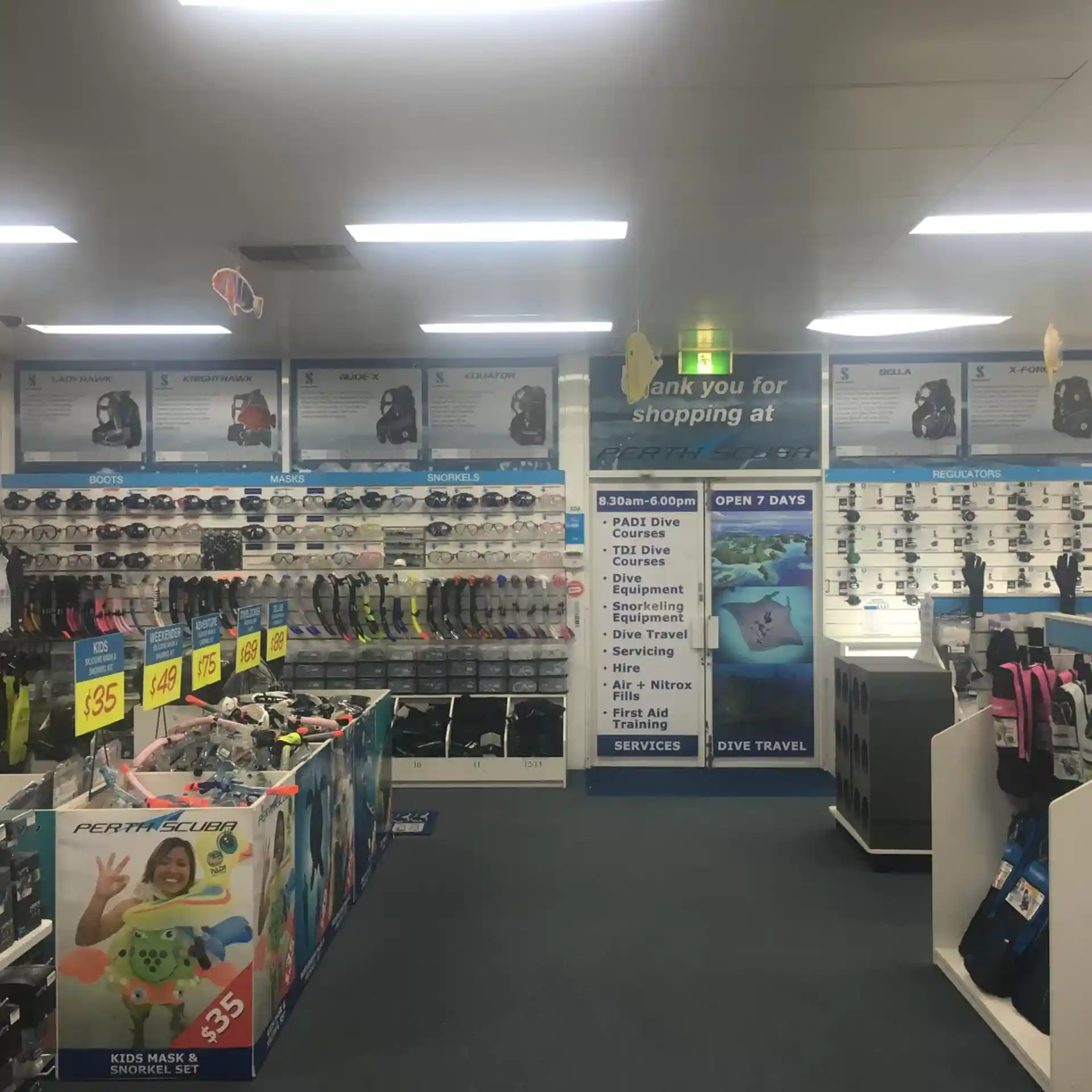 Foto des Tauchshops