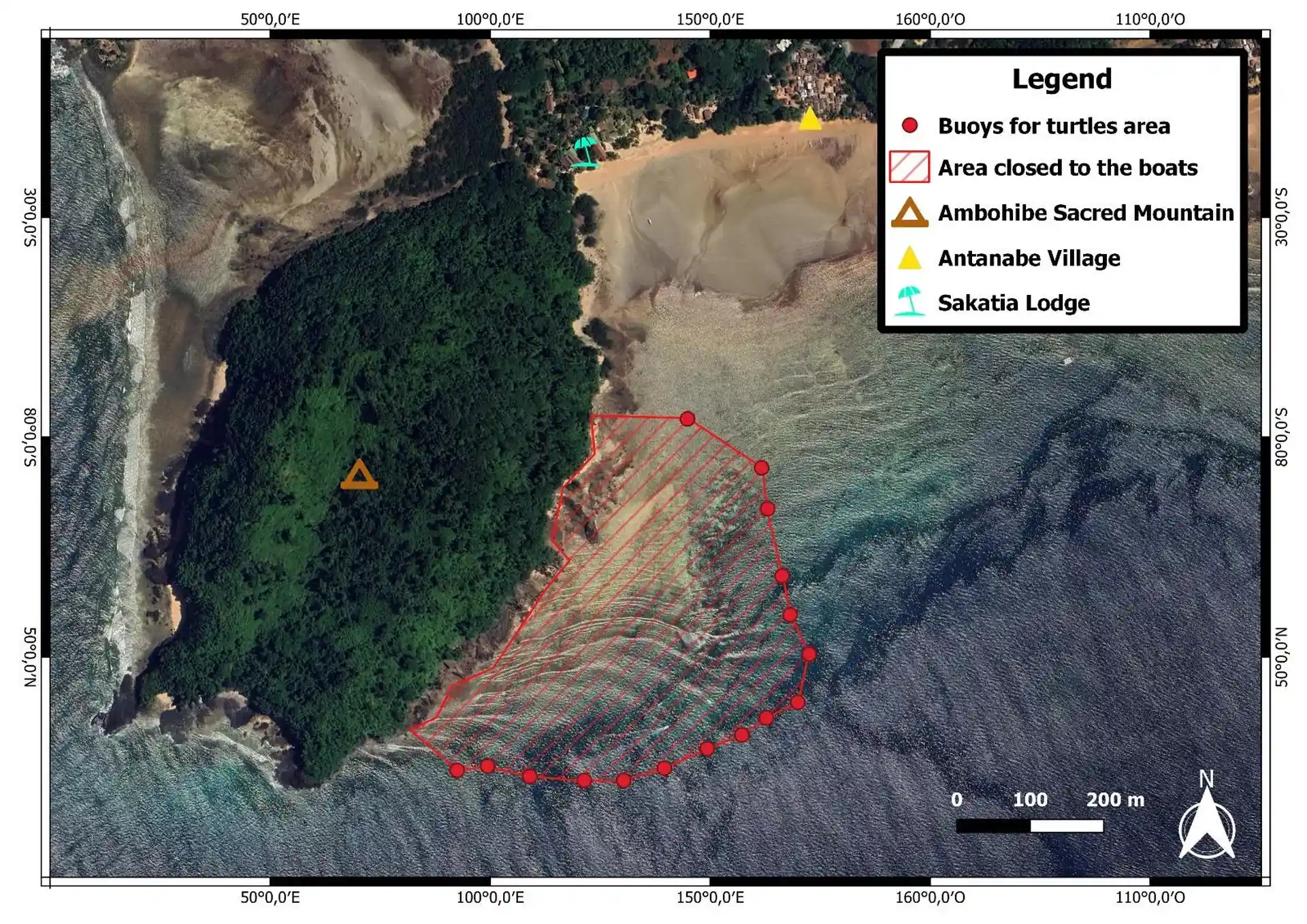 the turtle reserve is not far away