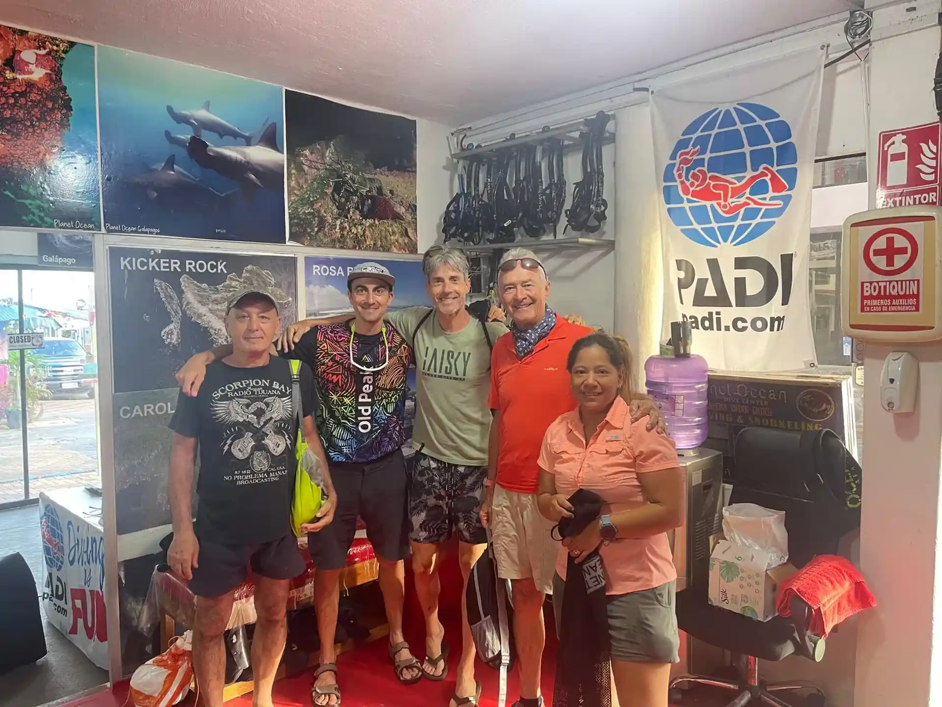 Dive shop photo