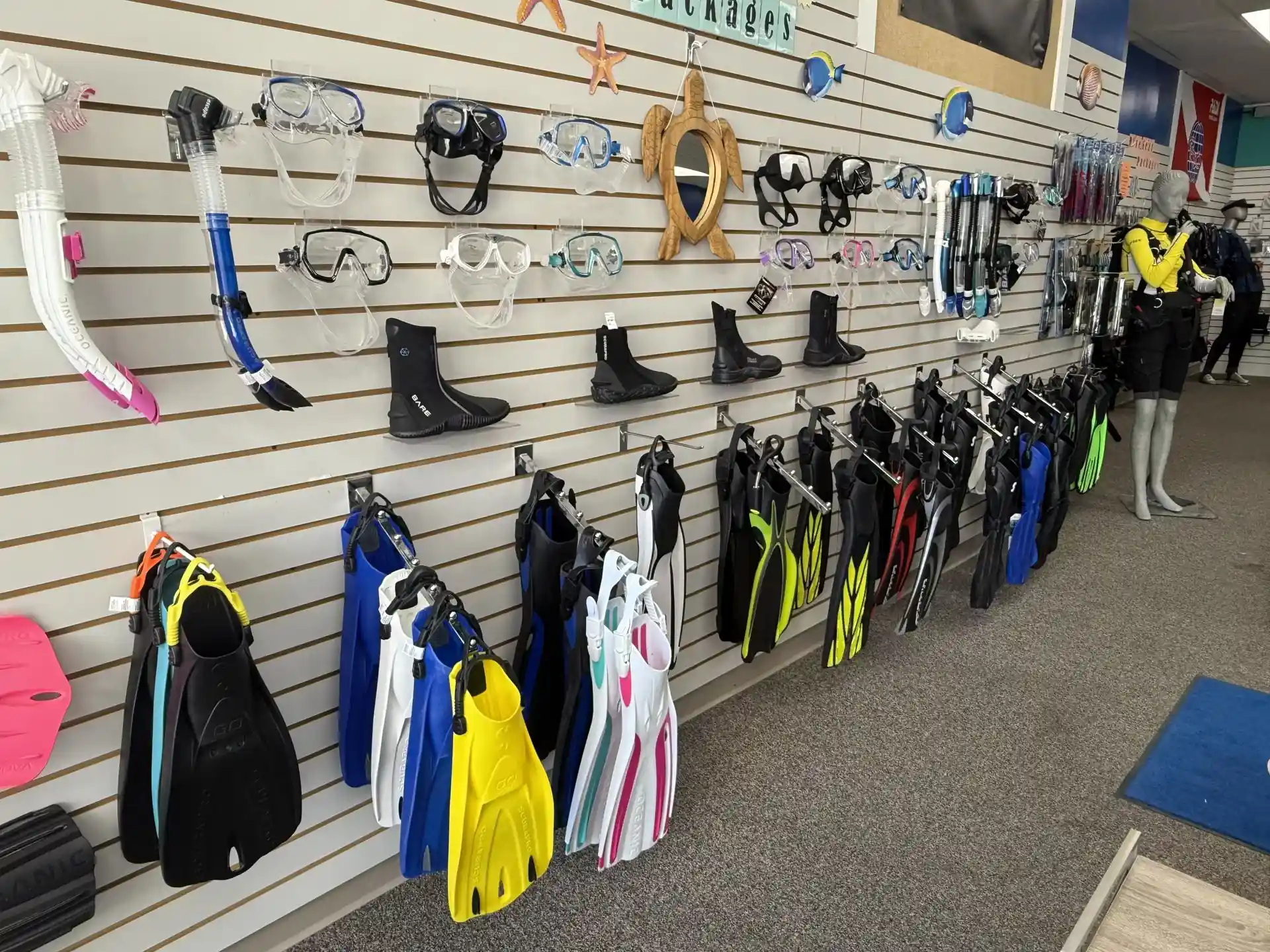 Dive shop photo