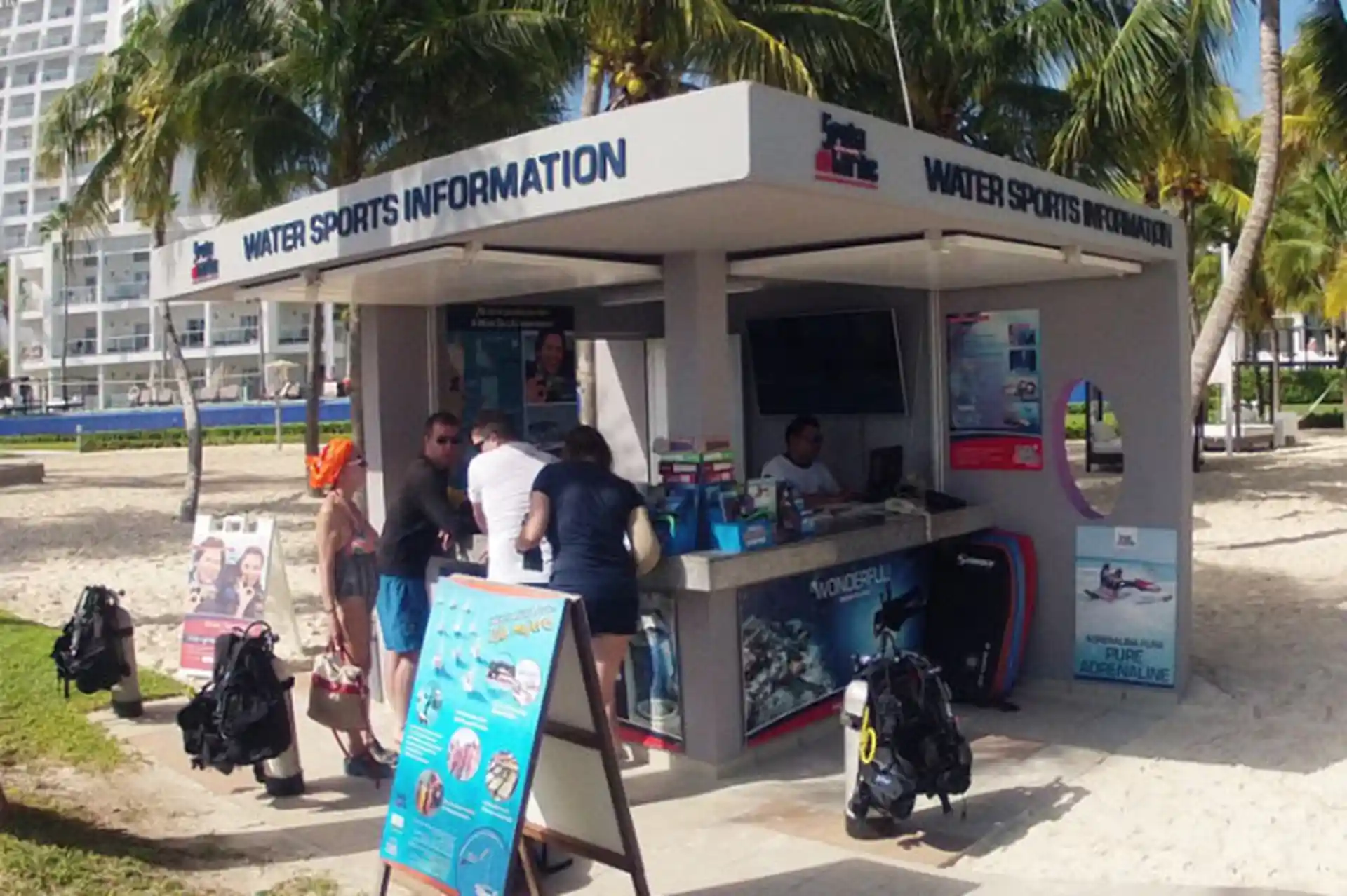 Dive shop photo