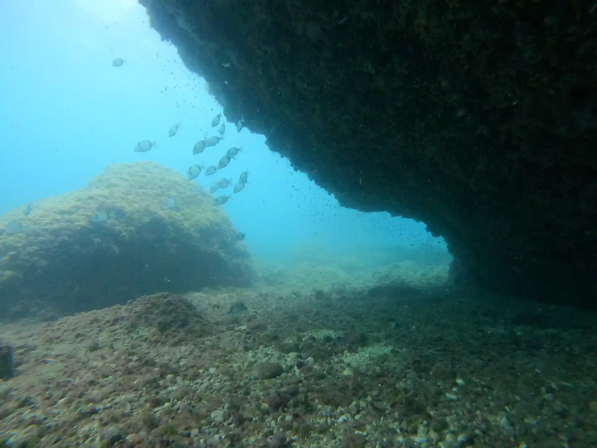 Foto des Tauchplatzes