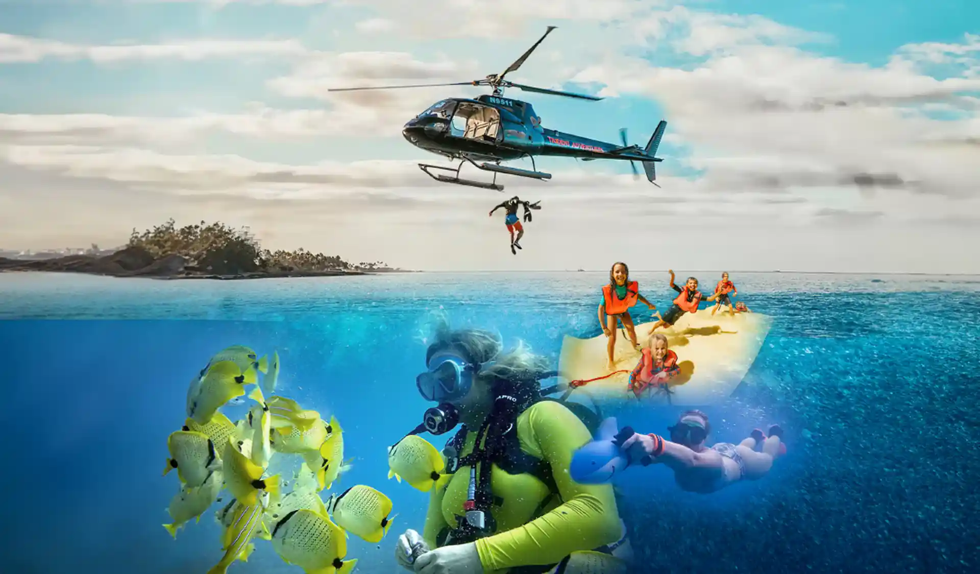 Foto de la tienda de buceo