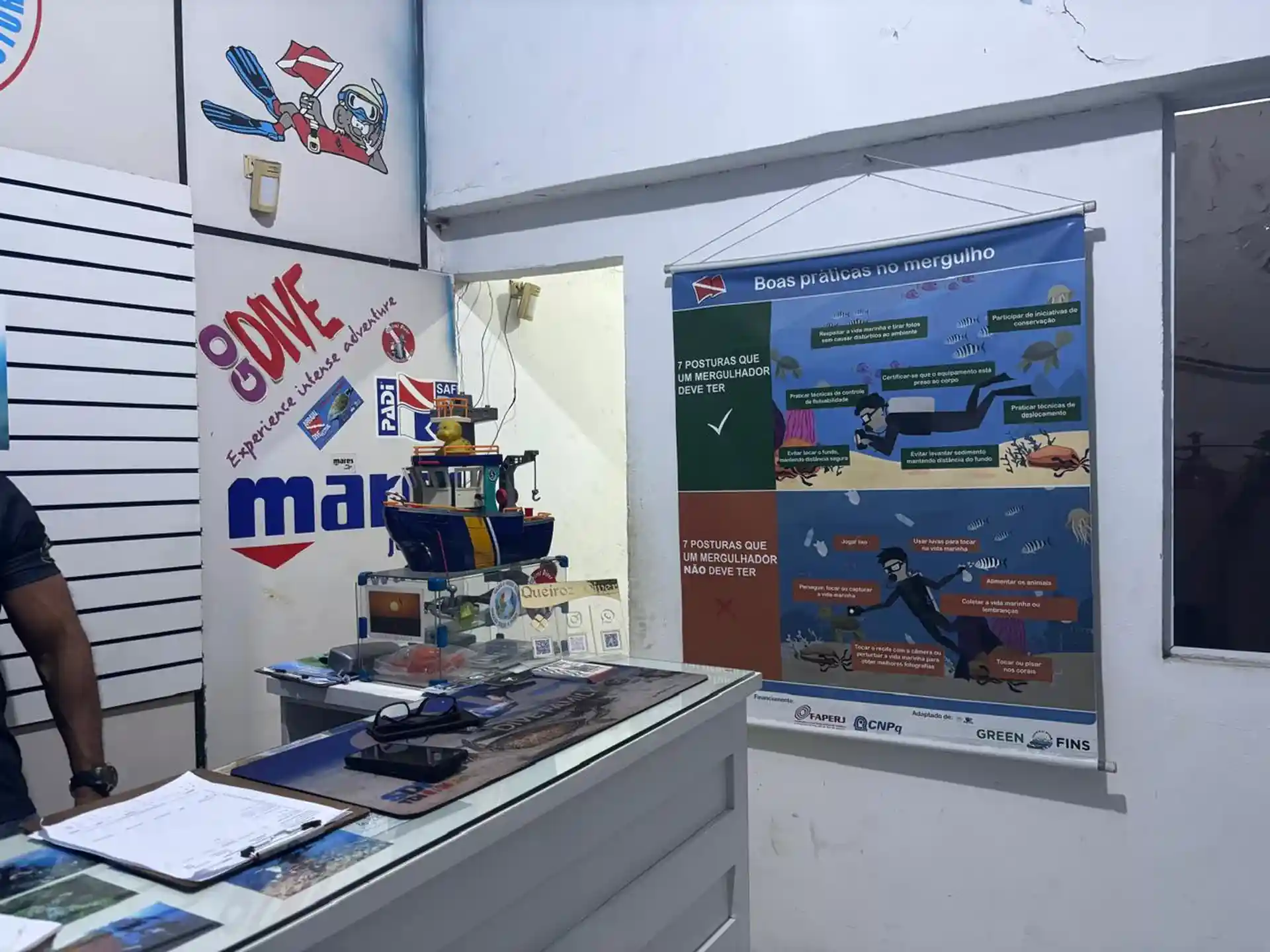 다이빙 샵 사진