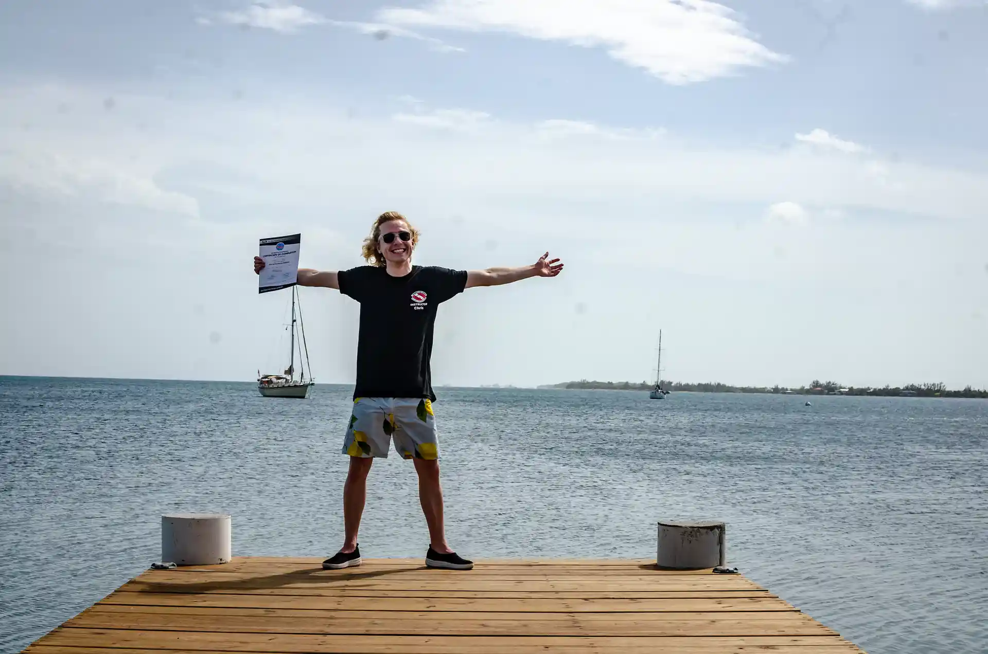 Change your life and join the best team in utila for your Instructor course now!