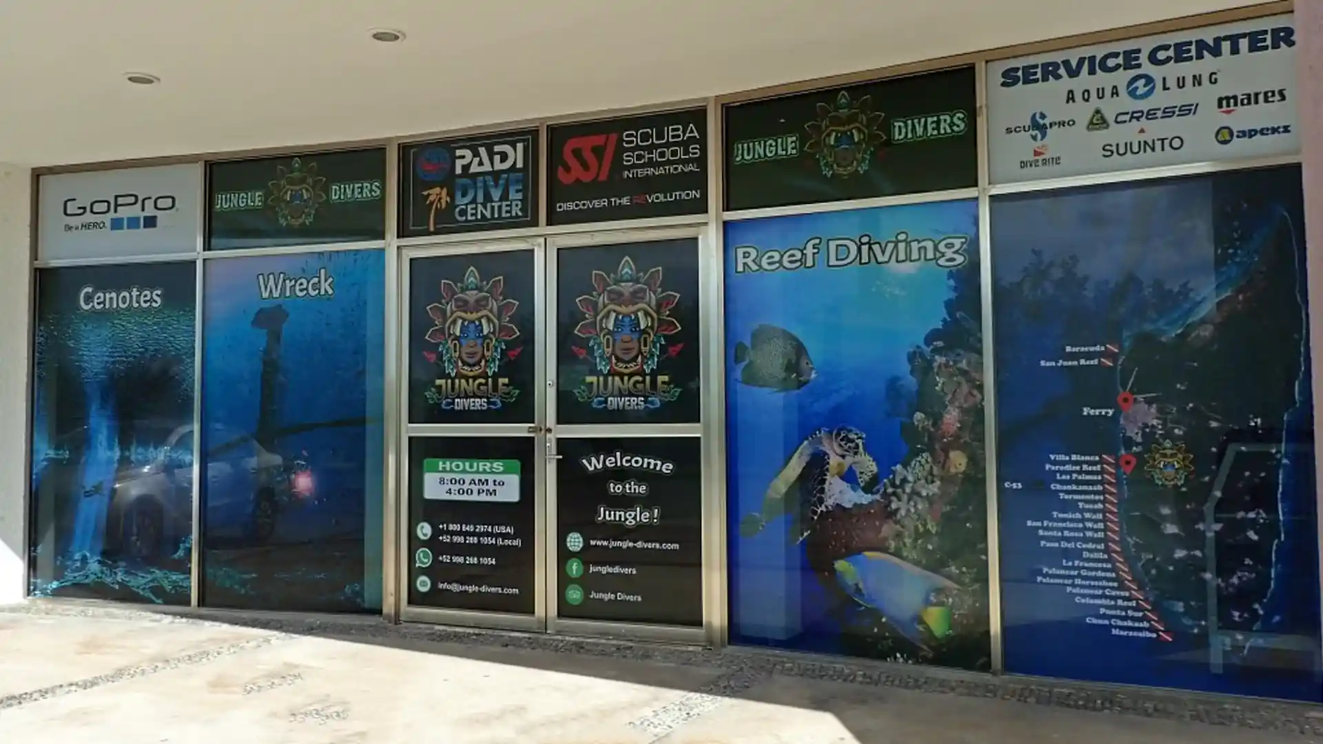 Dive shop photo