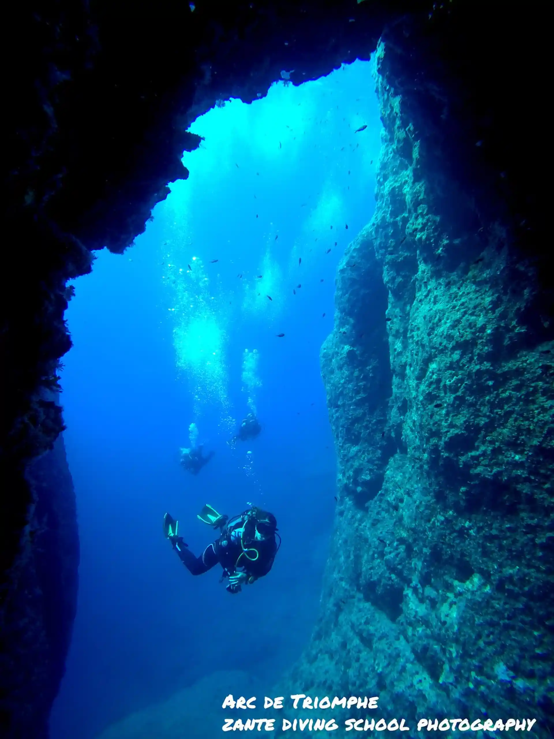 Zante Diving Dive Center Zakynthos Island Greece Small group diving