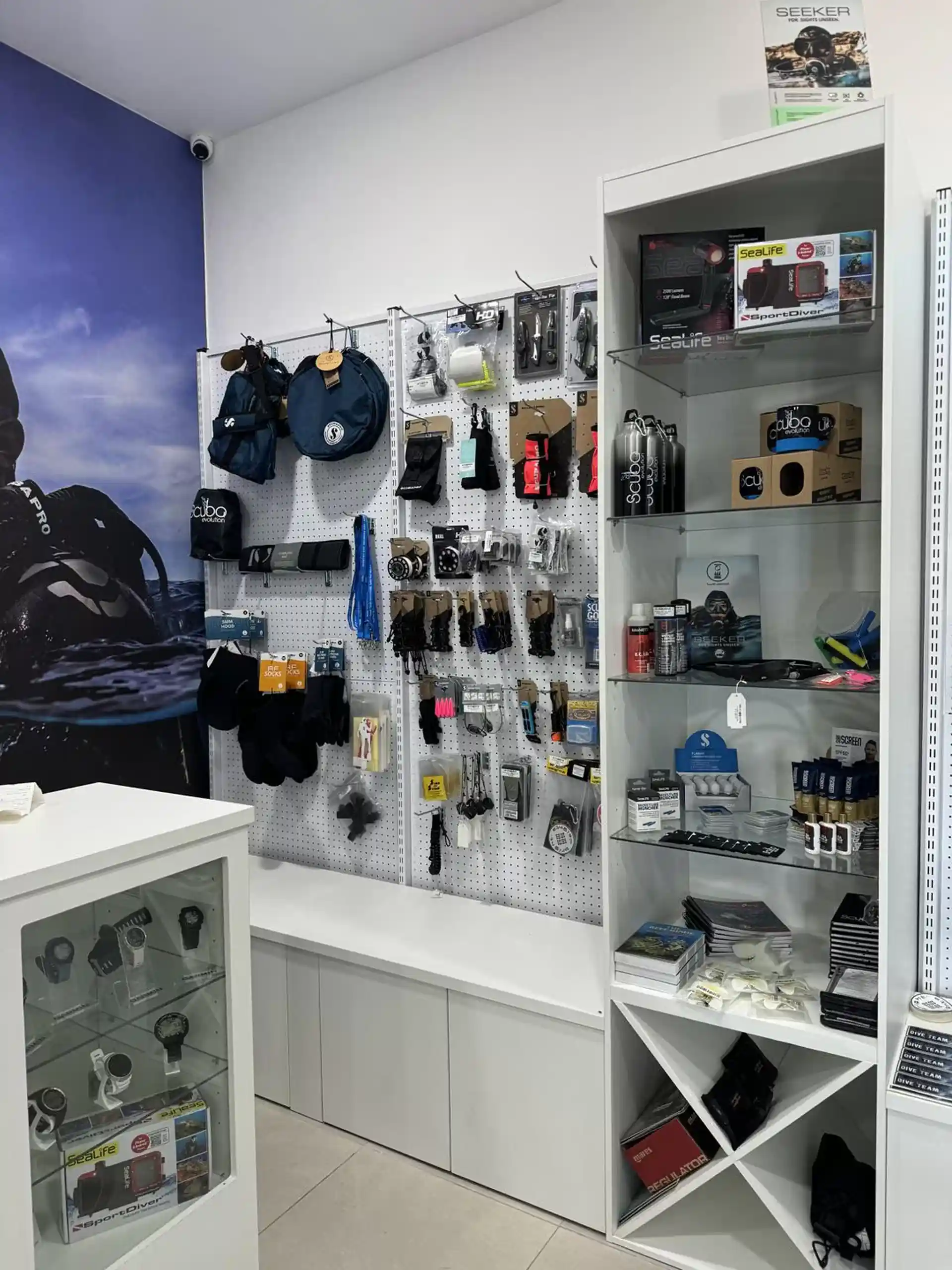 Dive shop photo