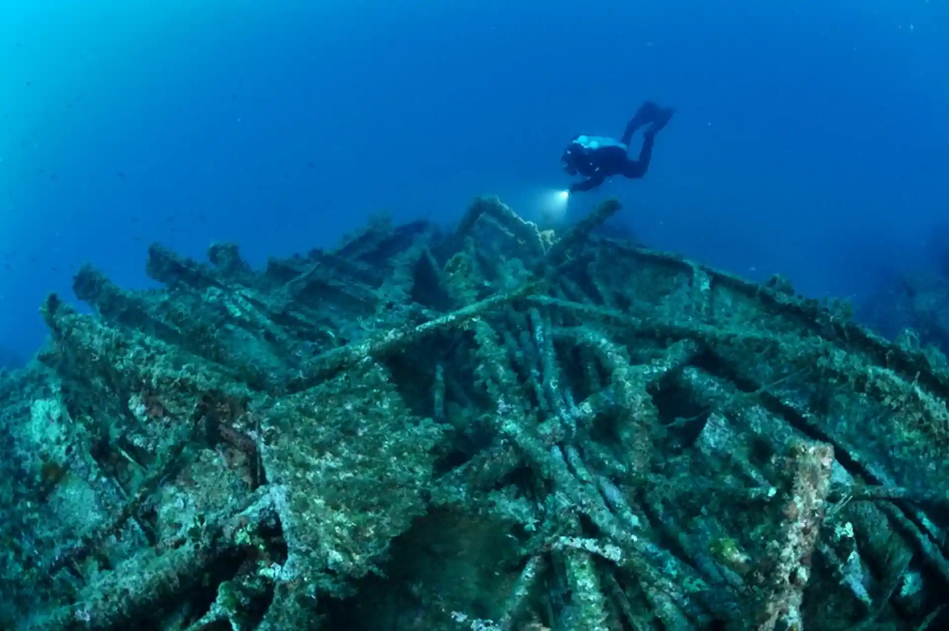 Wreck diving in Portofino © Bruno Borelli
