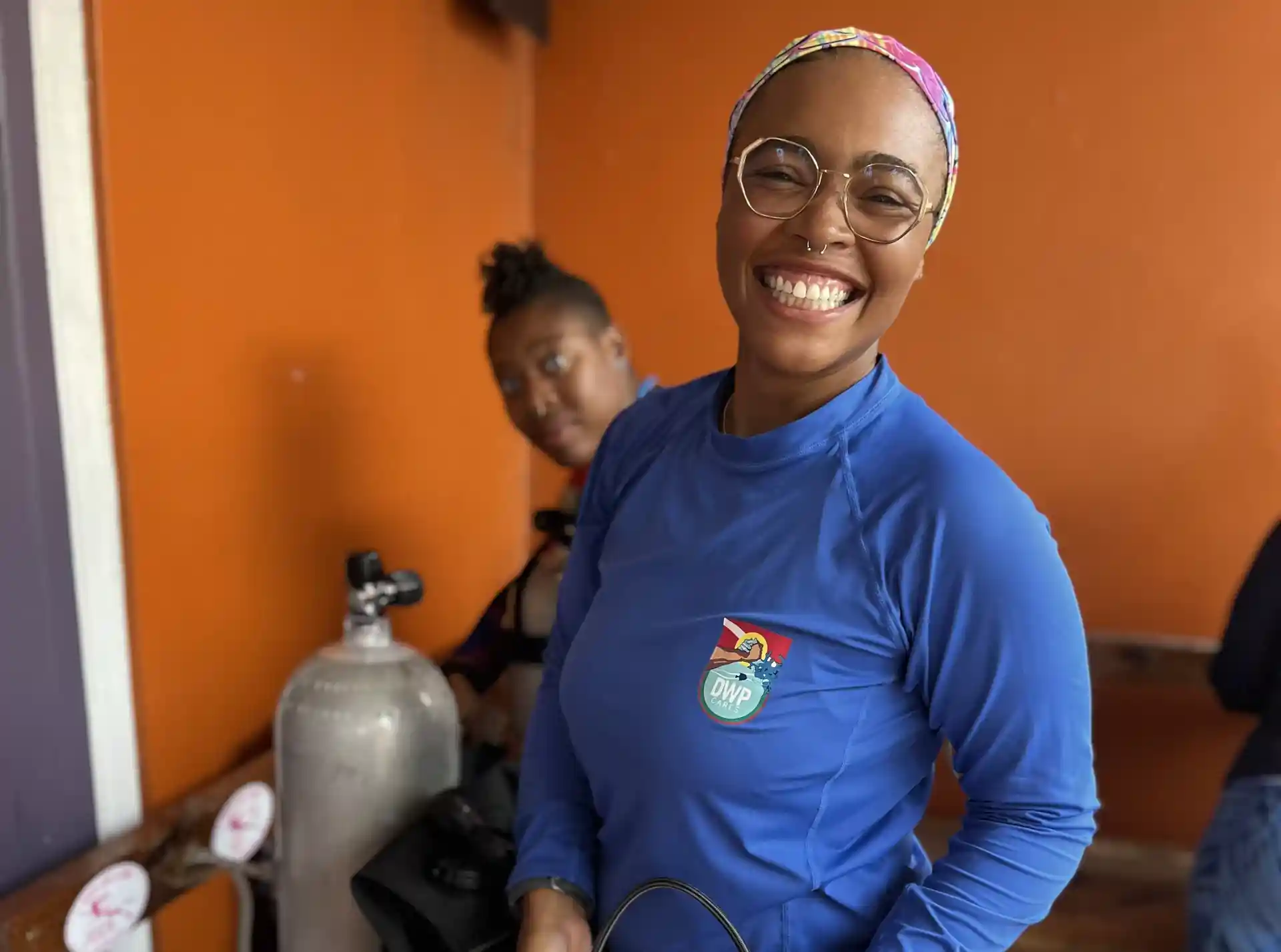 setting up tanks and gear