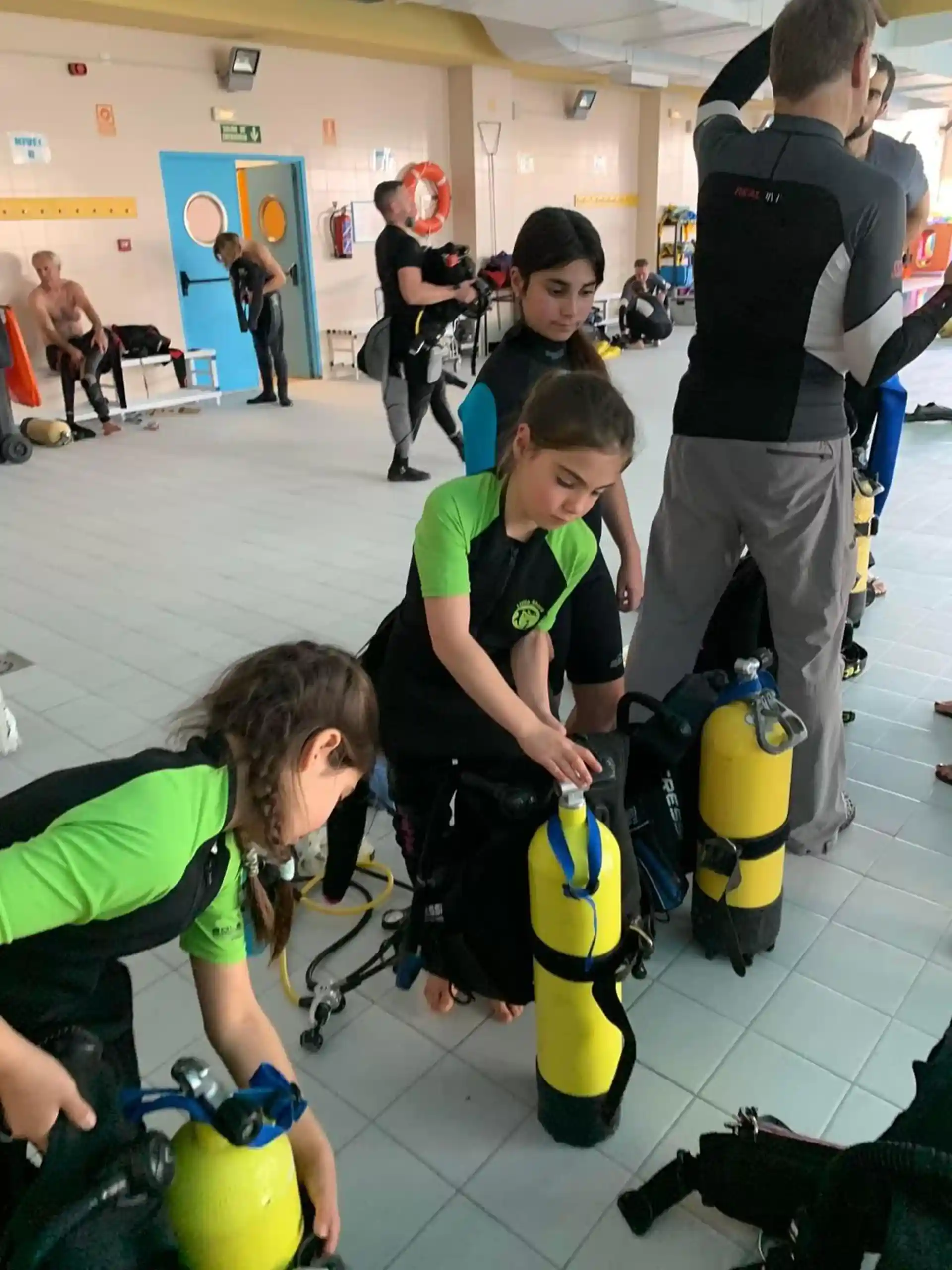 Foto de la tienda de buceo