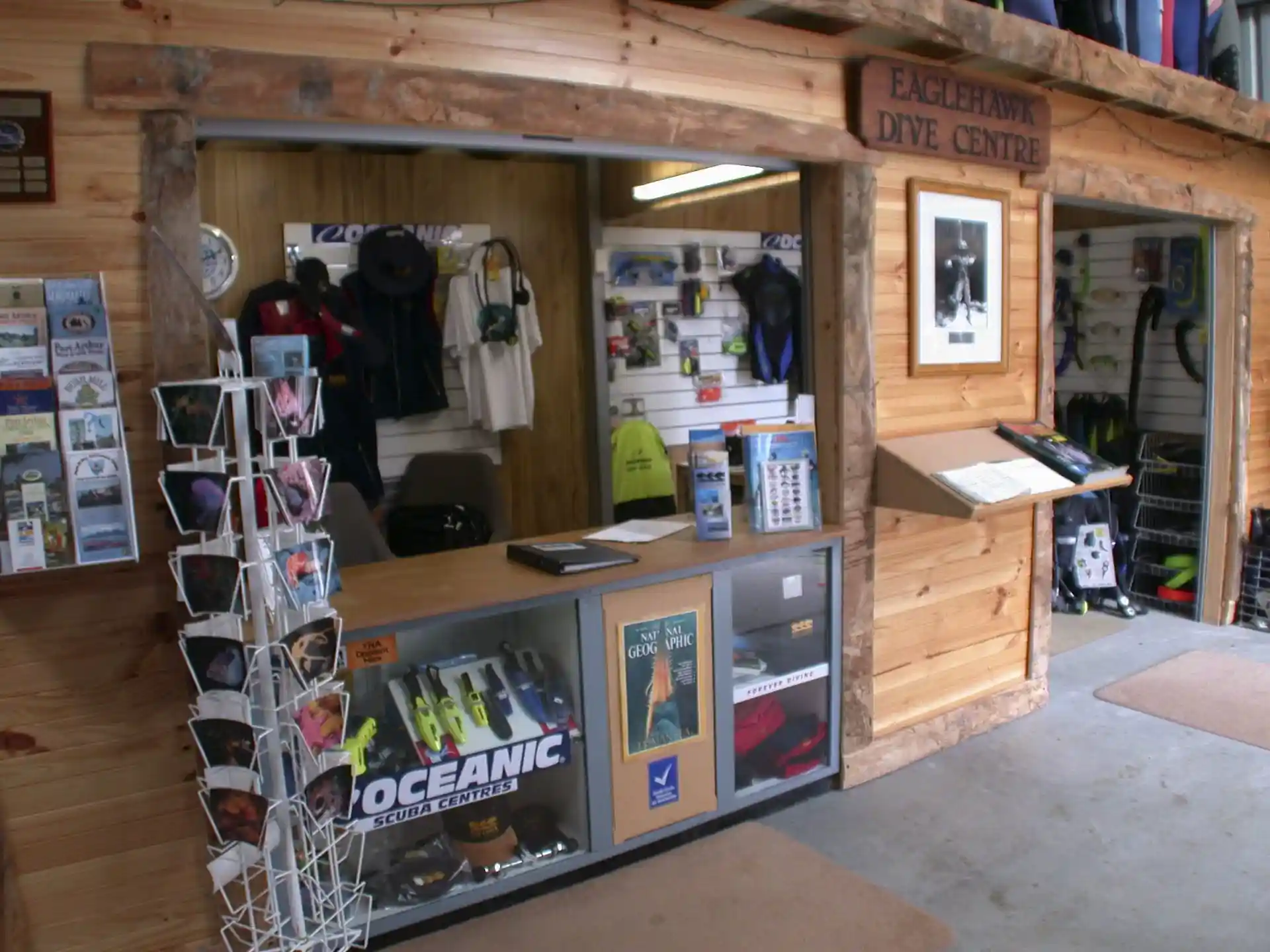 Dive shop photo
