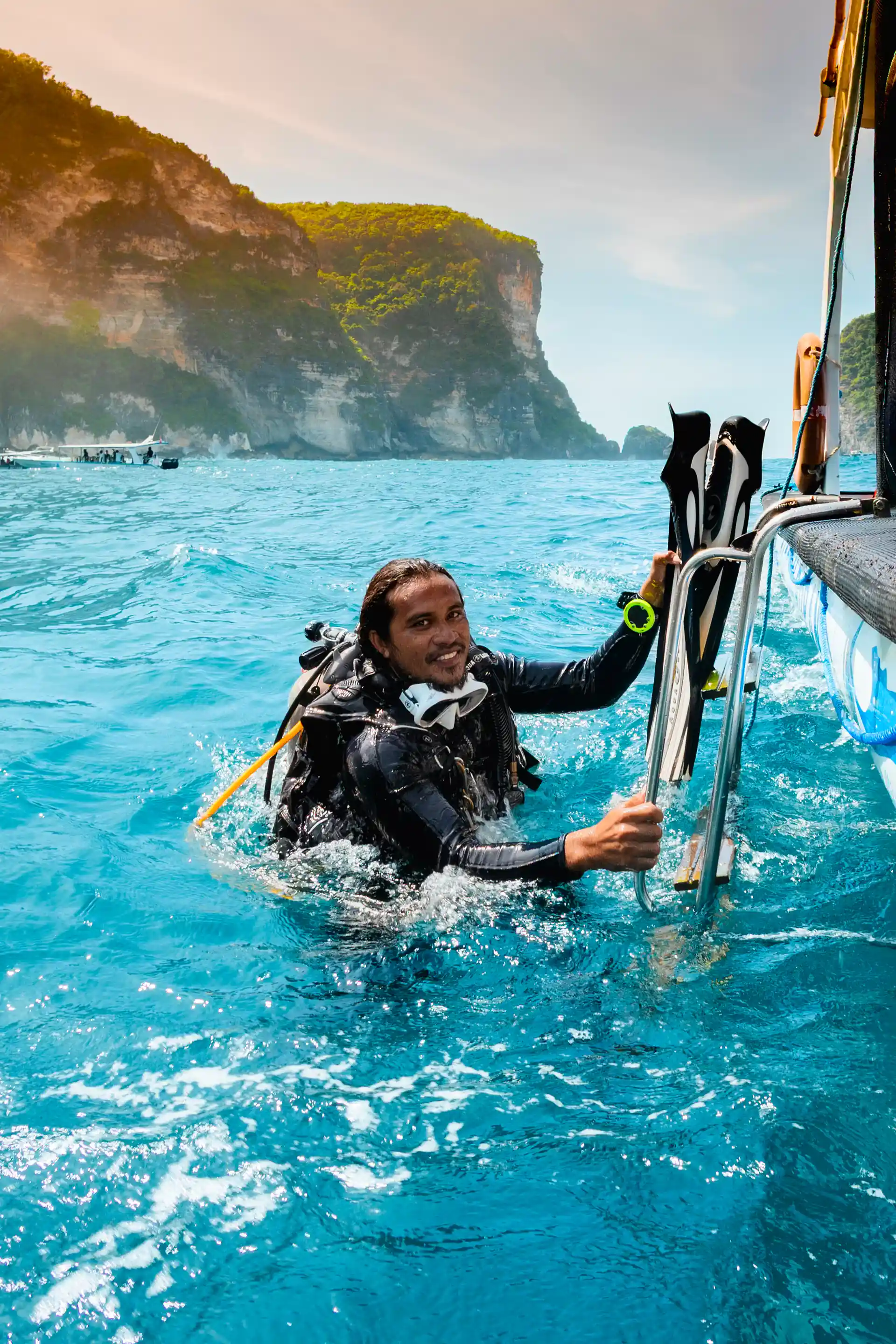 Meet Inyo our senior Divemaster