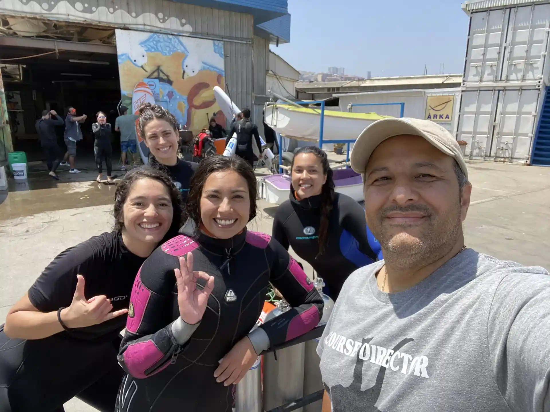 Foto de la tienda de buceo