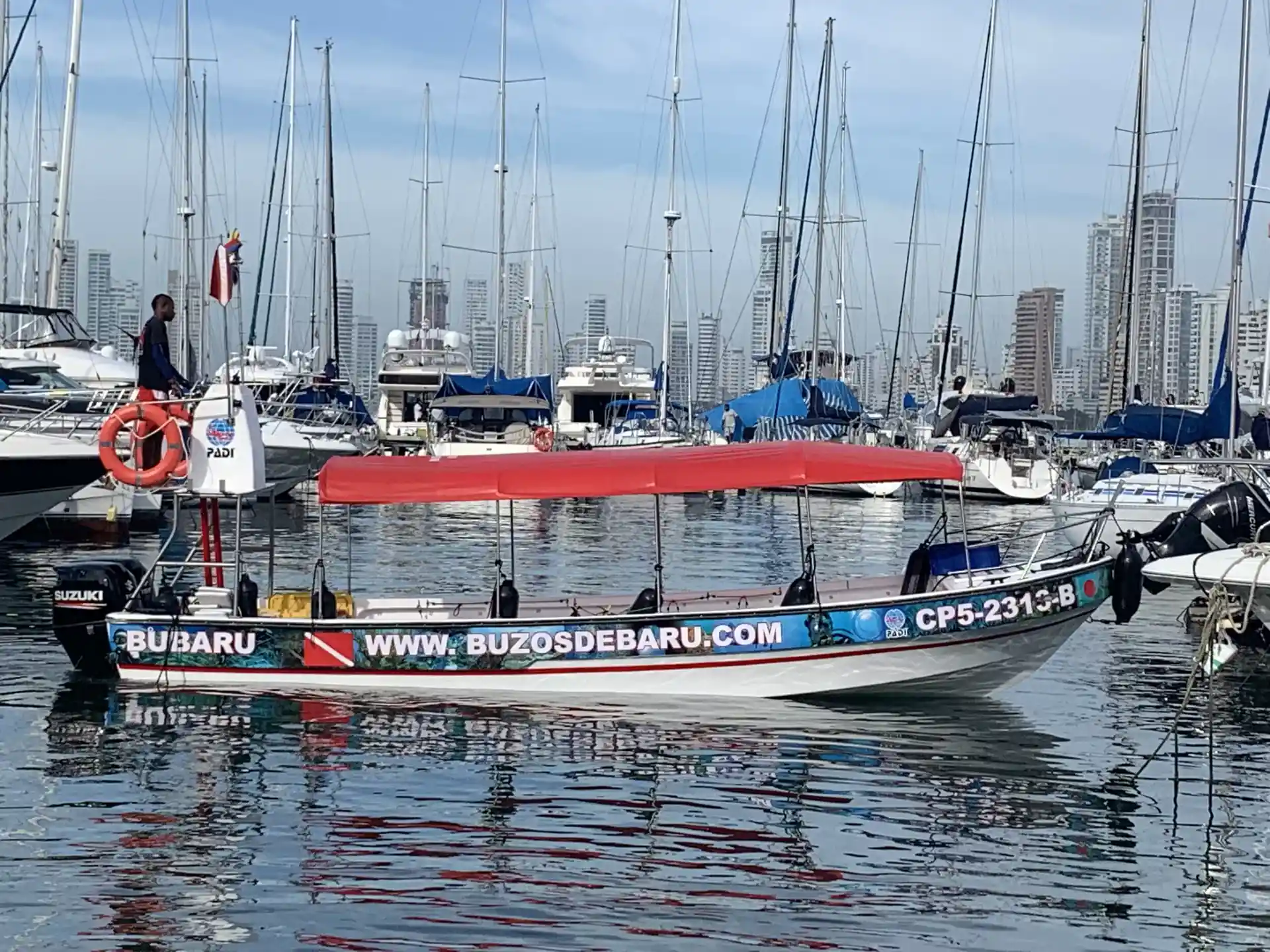 our boat