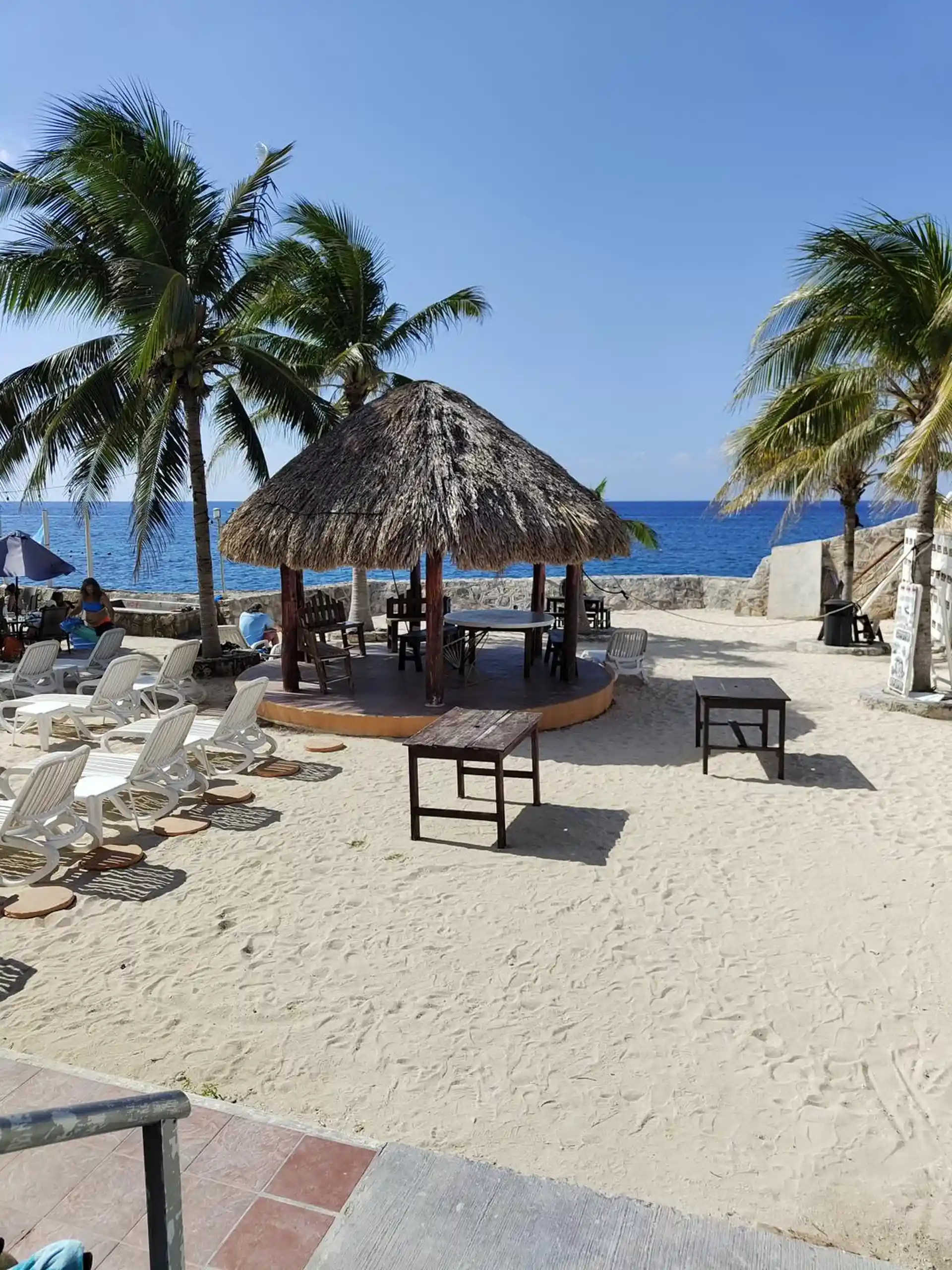 Set up your gear in our comfortable palapa or store it in our lockers.