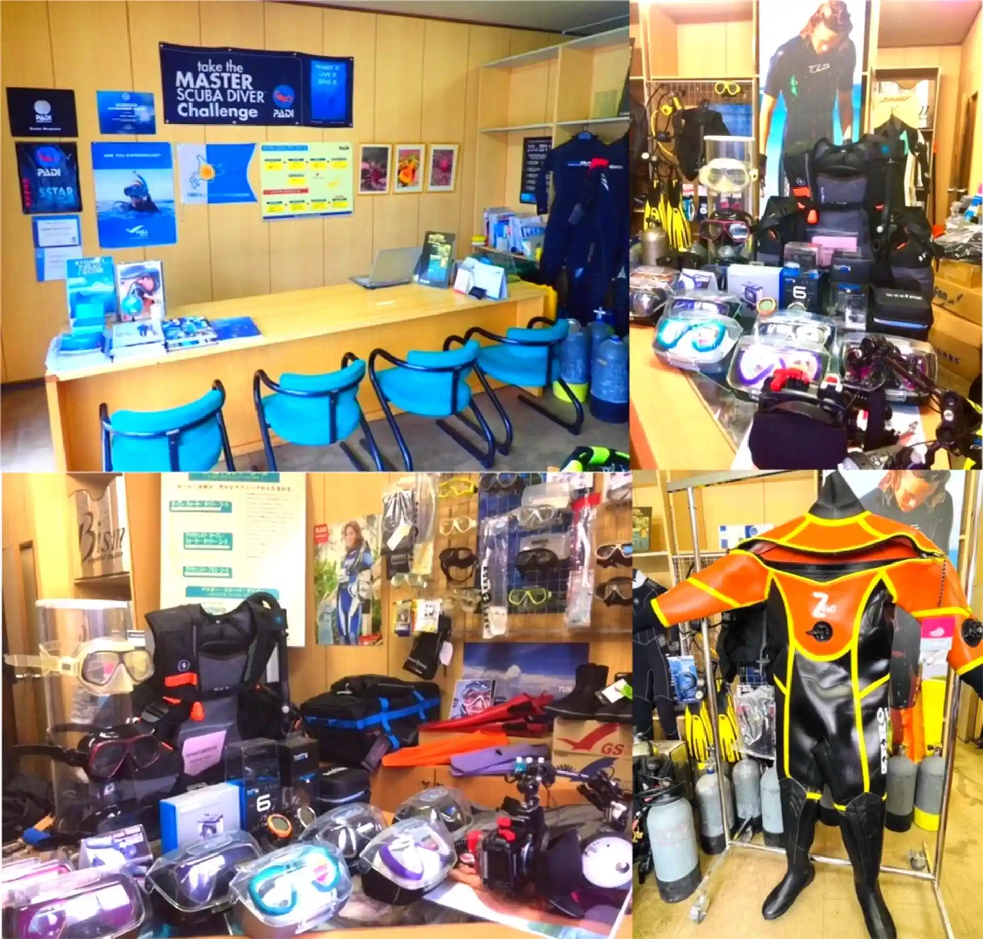 Dive shop photo