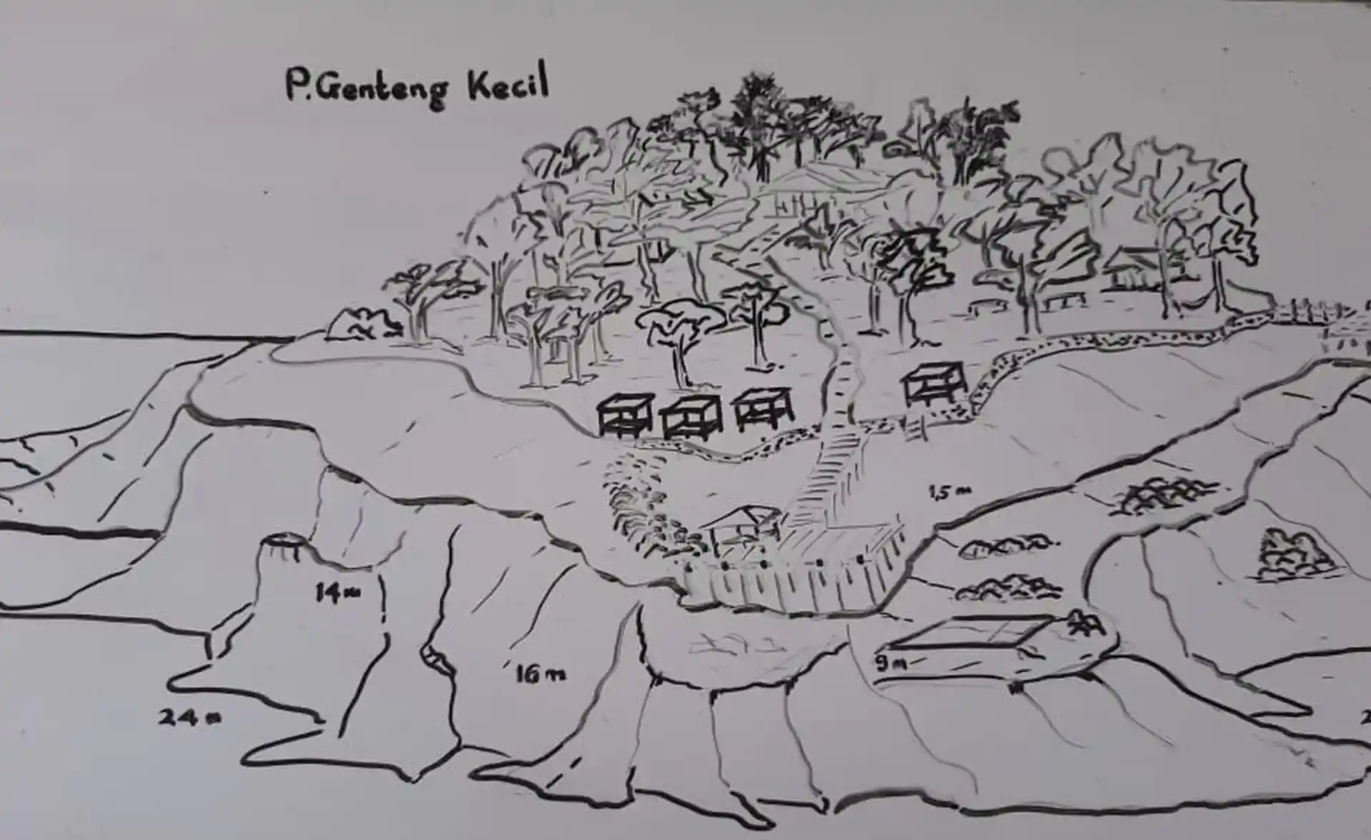 Foto des Tauchplatzes