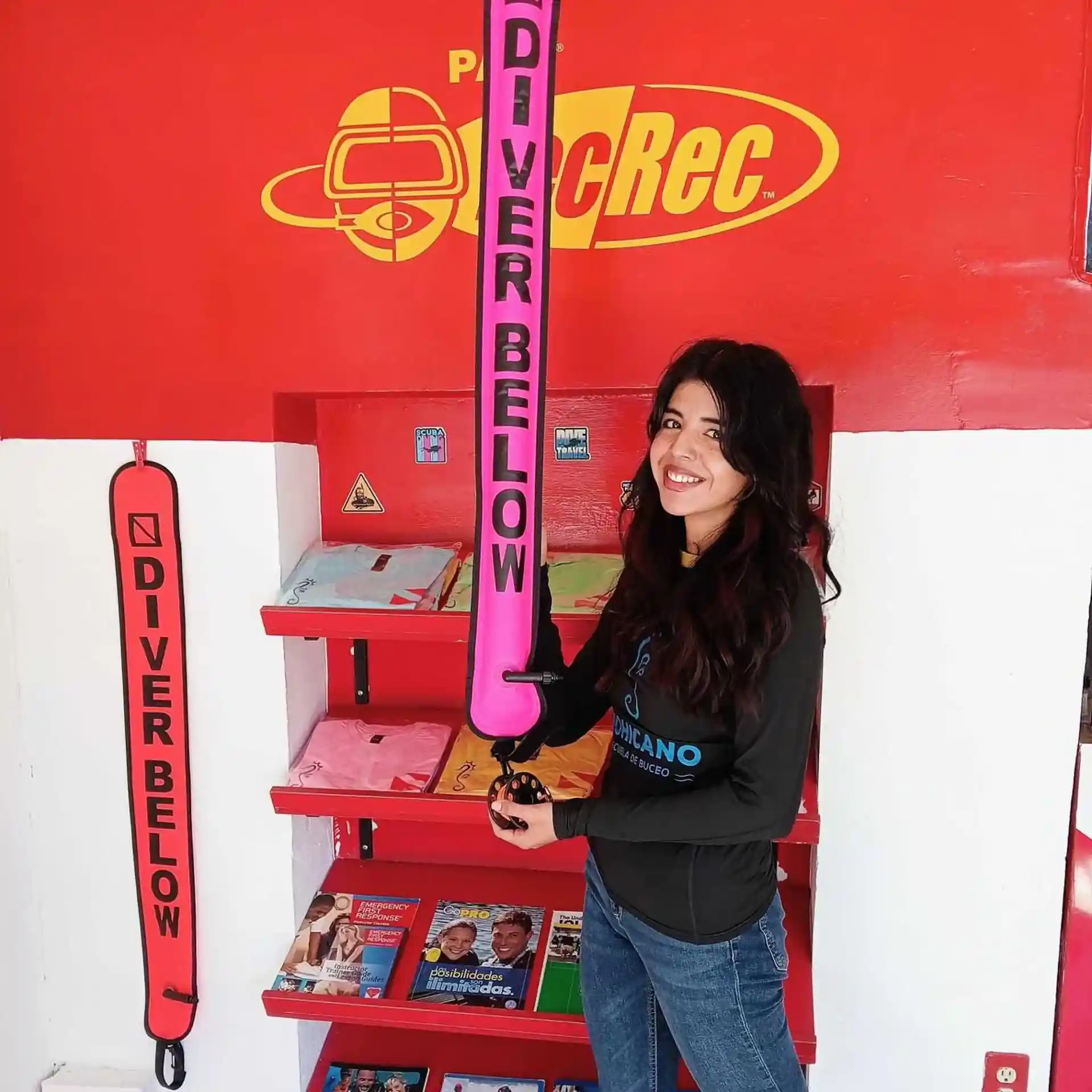 Foto de la tienda de buceo
