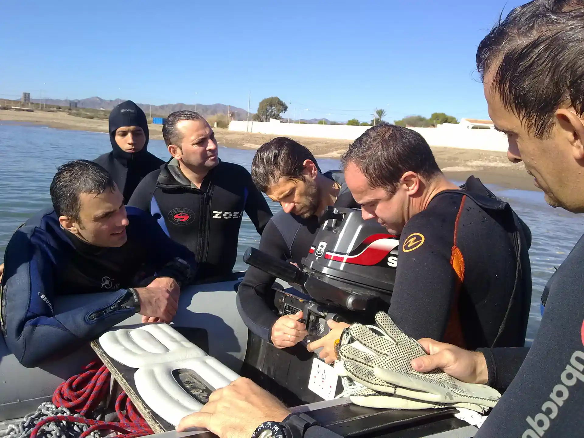 Uso de material y equipamiento