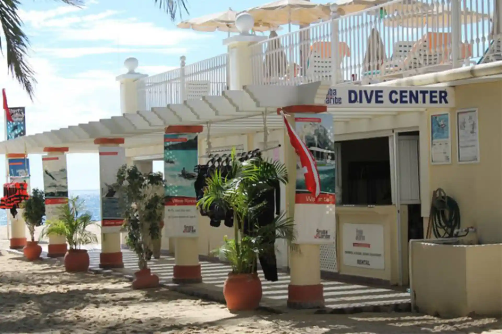 Foto de la tienda de buceo