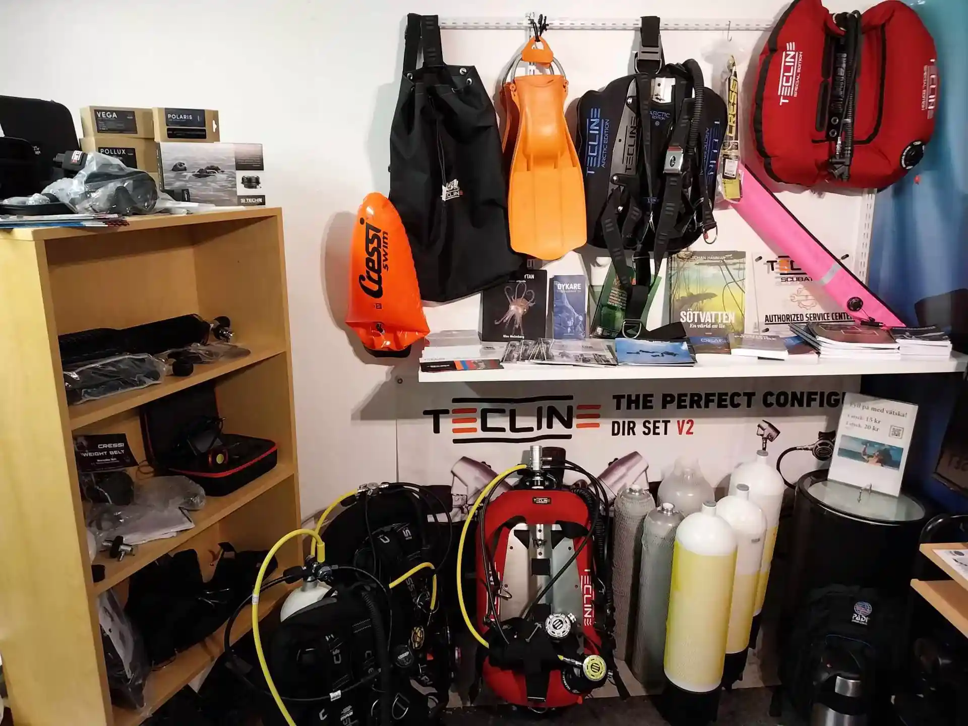 Dive shop photo