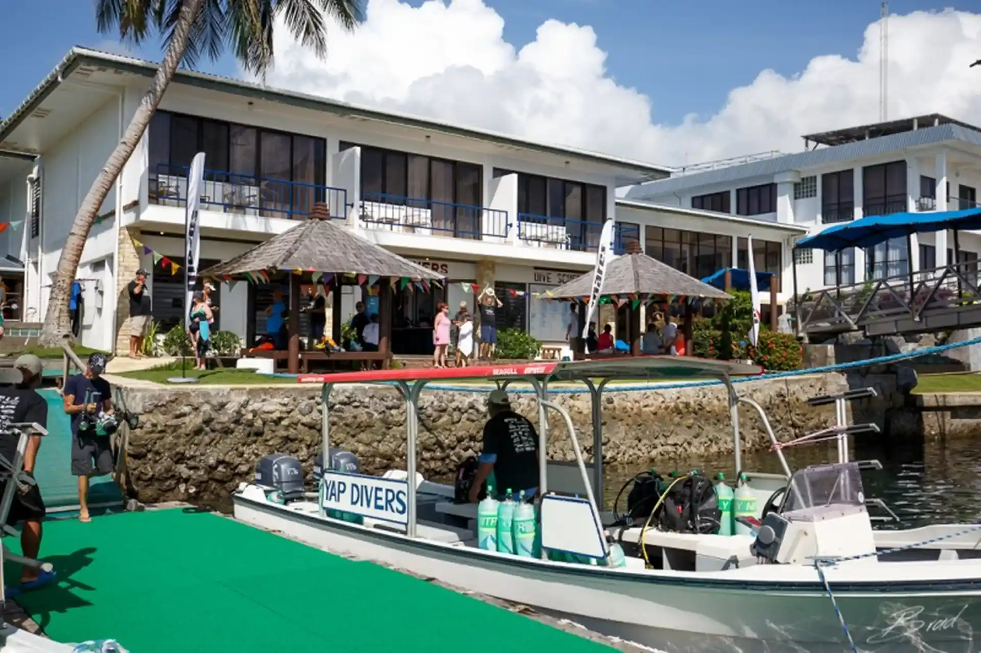 Foto de la tienda de buceo