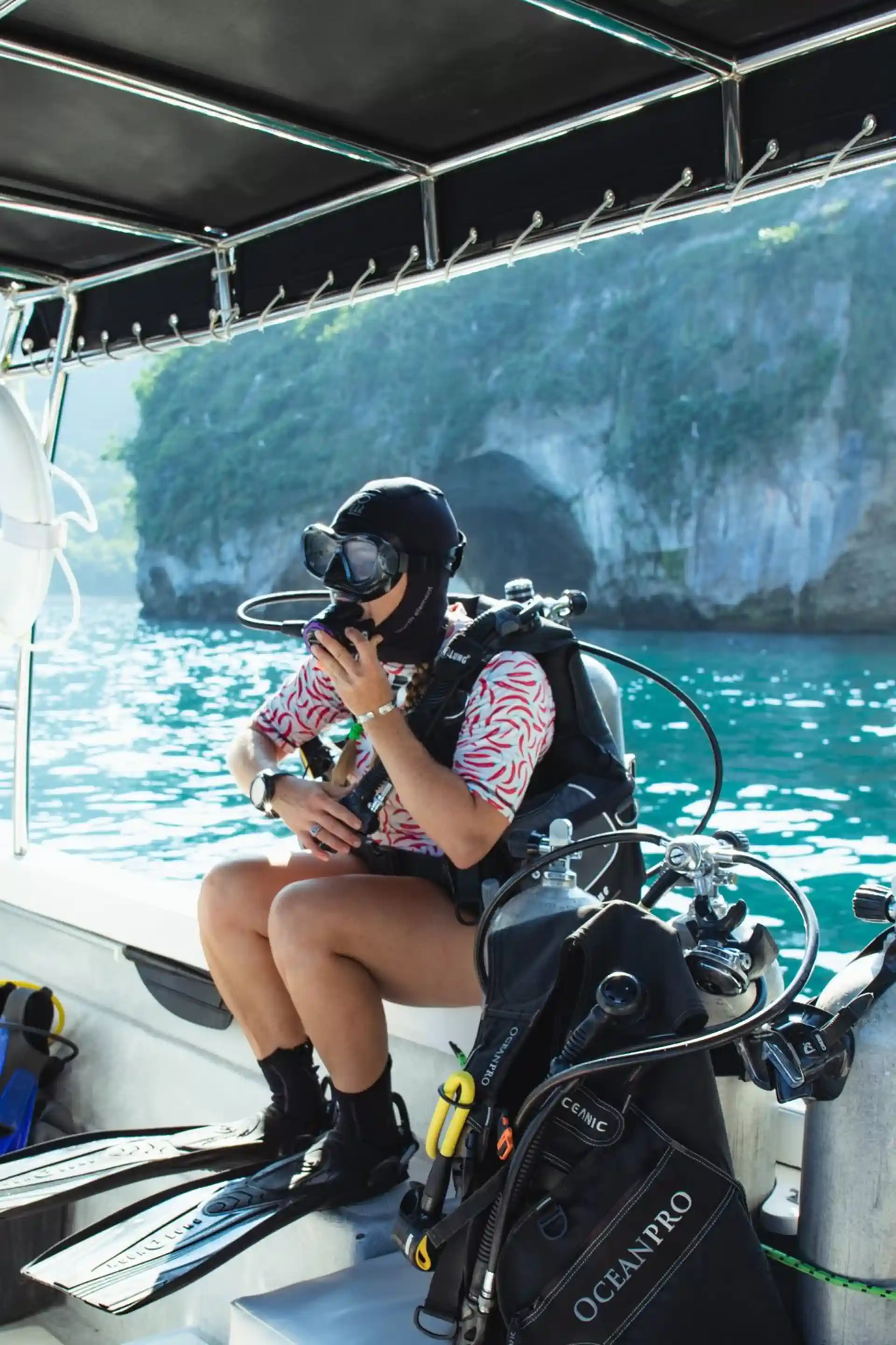 Foto de la tienda de buceo