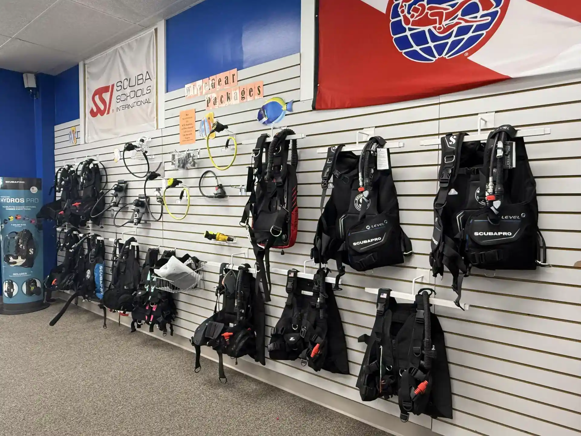 Dive shop photo