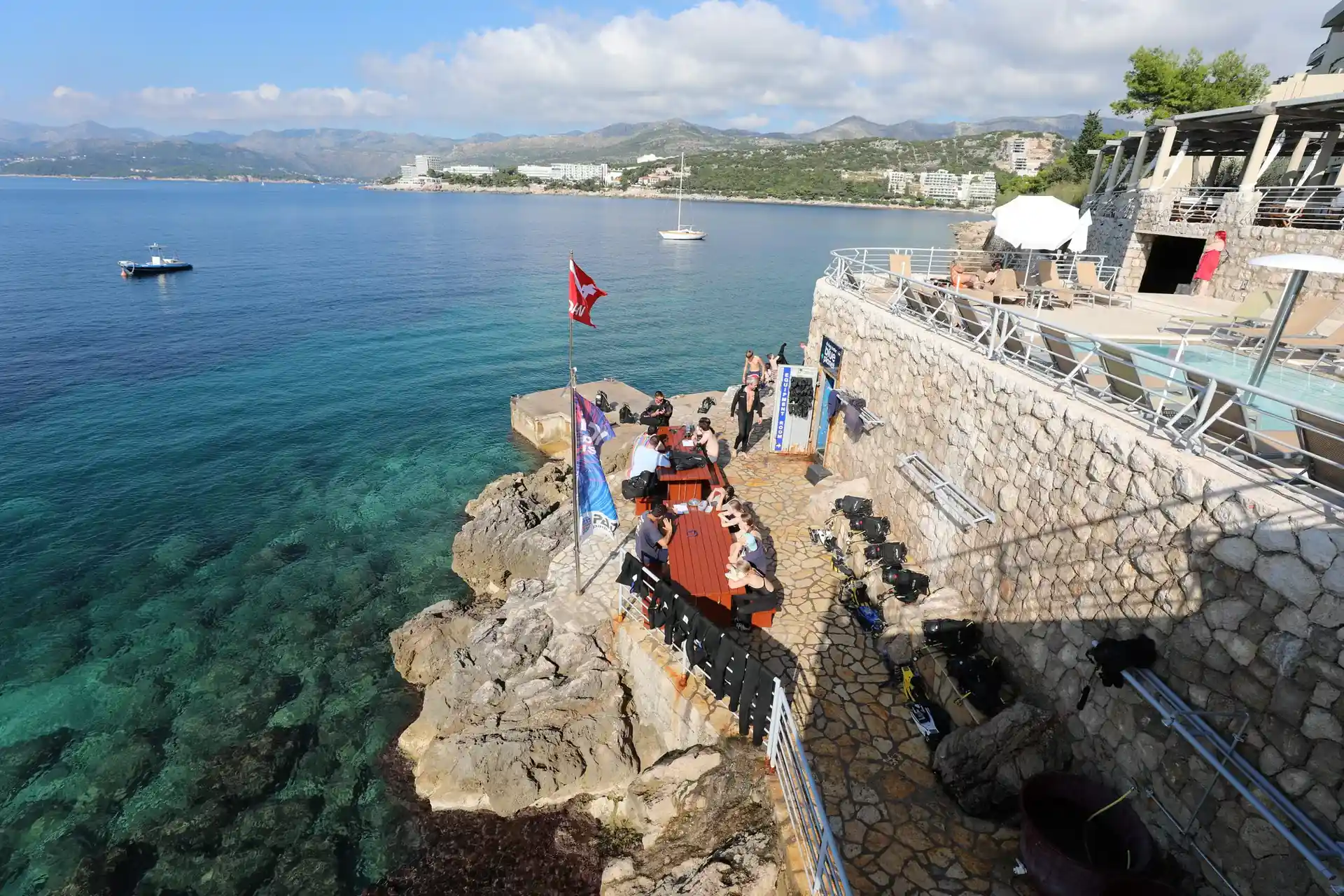 Dive shop photo