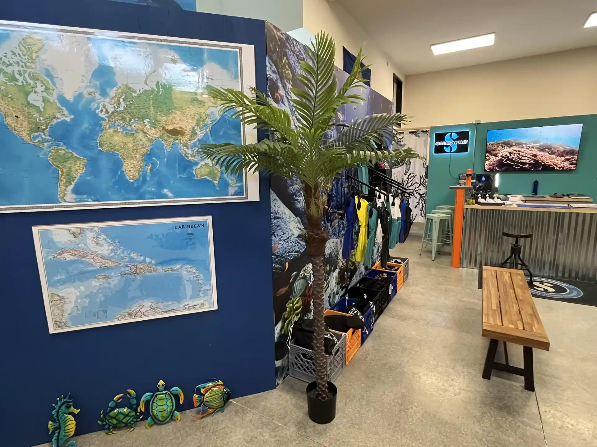Dive shop photo